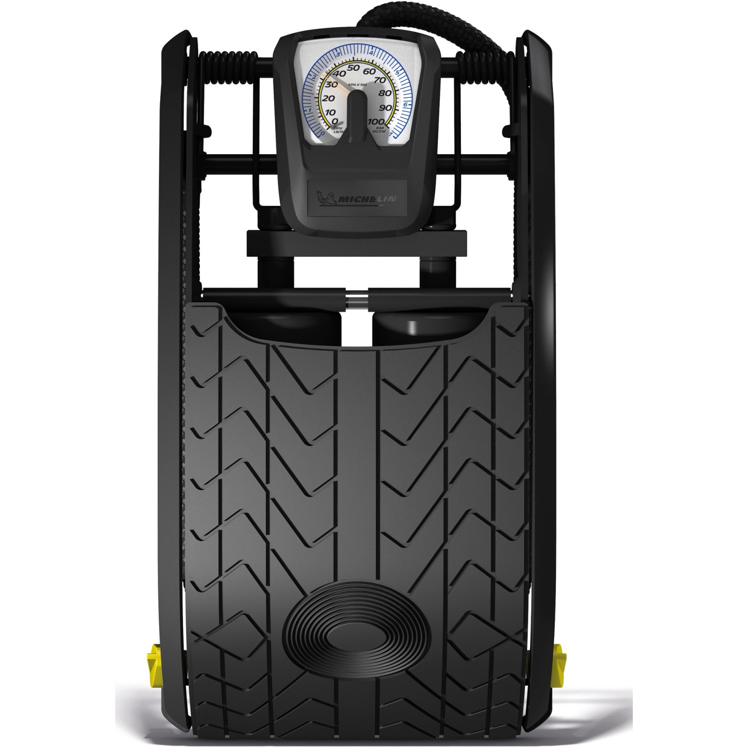 Michelin Doppelzylinder-Fussluftpumpe Analog