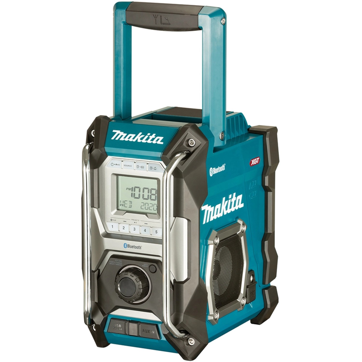 Makita Akku-Radio MR002G Bluetooth mit Netzteil (ohne Akku + Ladegerät)