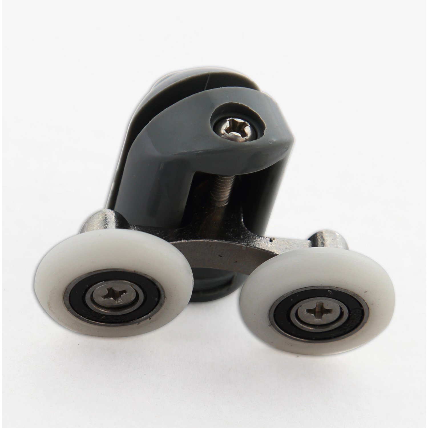 Doppelrolle für Duschkabinen 4er-Set 4-5 mm Glasstärke