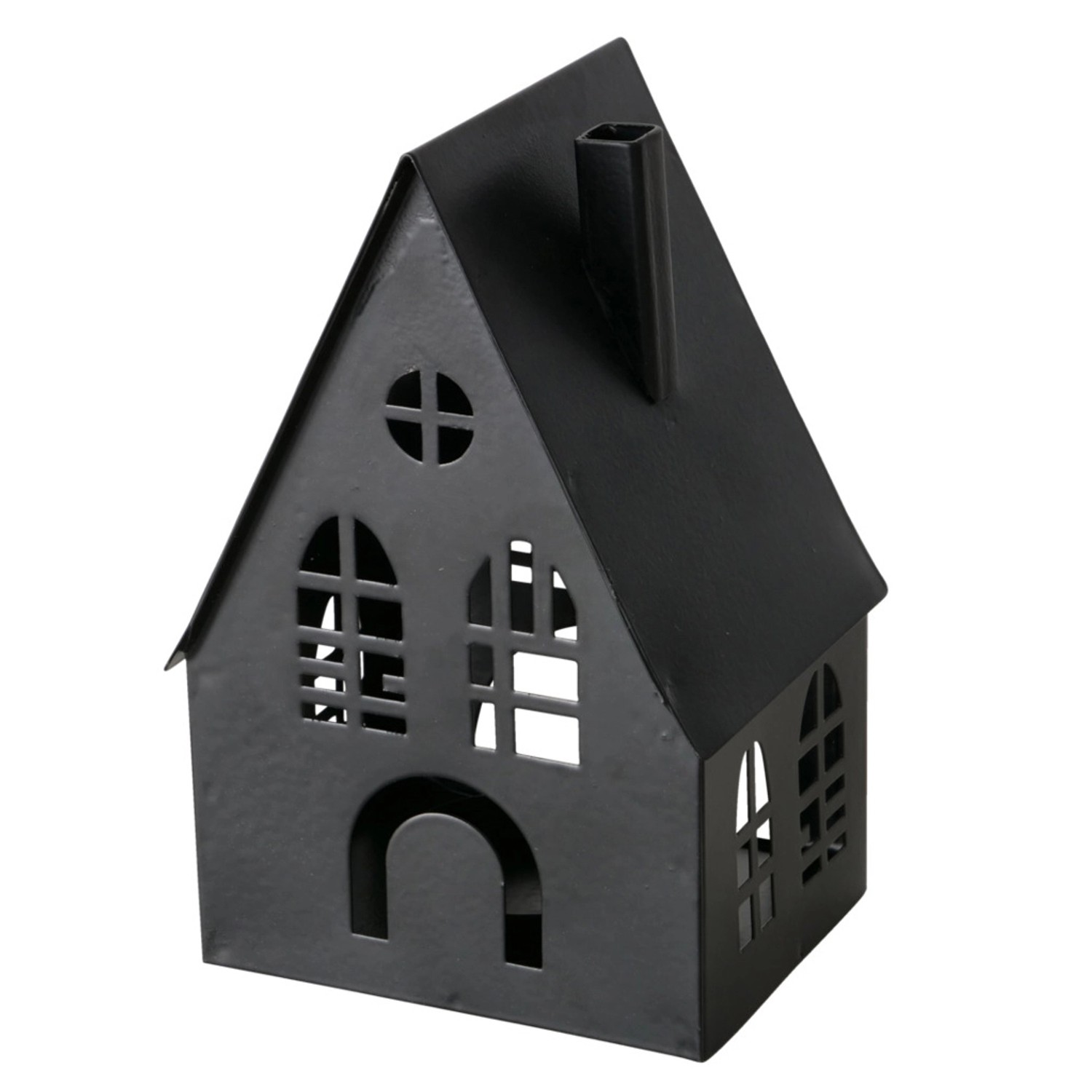 Boltze Laterne Dover Klein 13 cm x 7 cm x 8 cm Schwarz