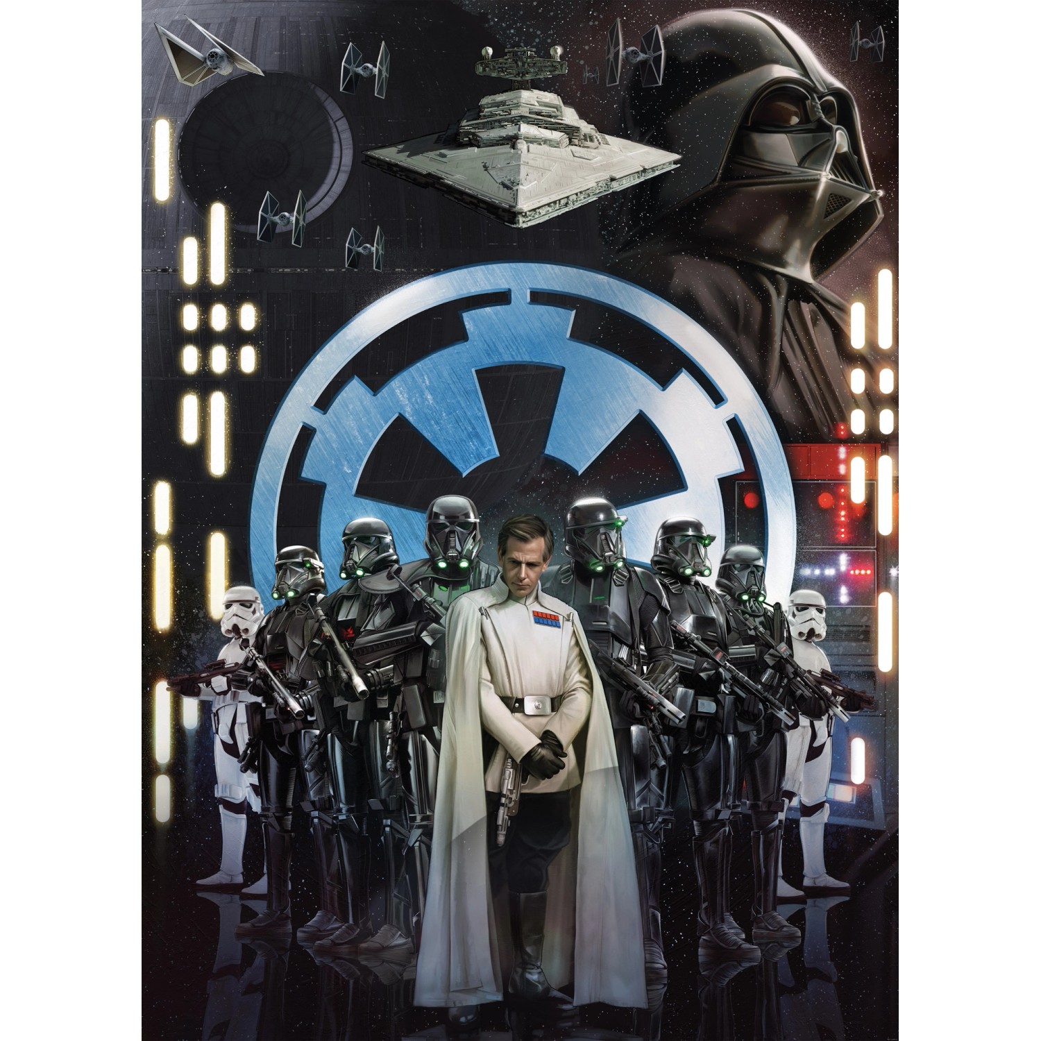 Komar Fototapete Vlies Star Wars Empire 200 x 275 cm
