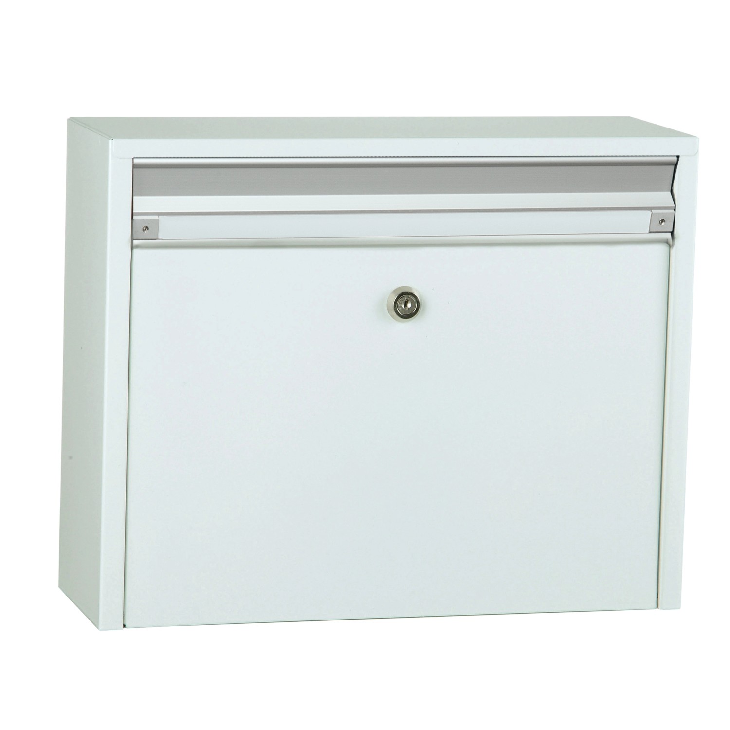 MEFA Briefkasten Minuett Weiß 31,9 cm x 39,9 cm x 13,3 cm