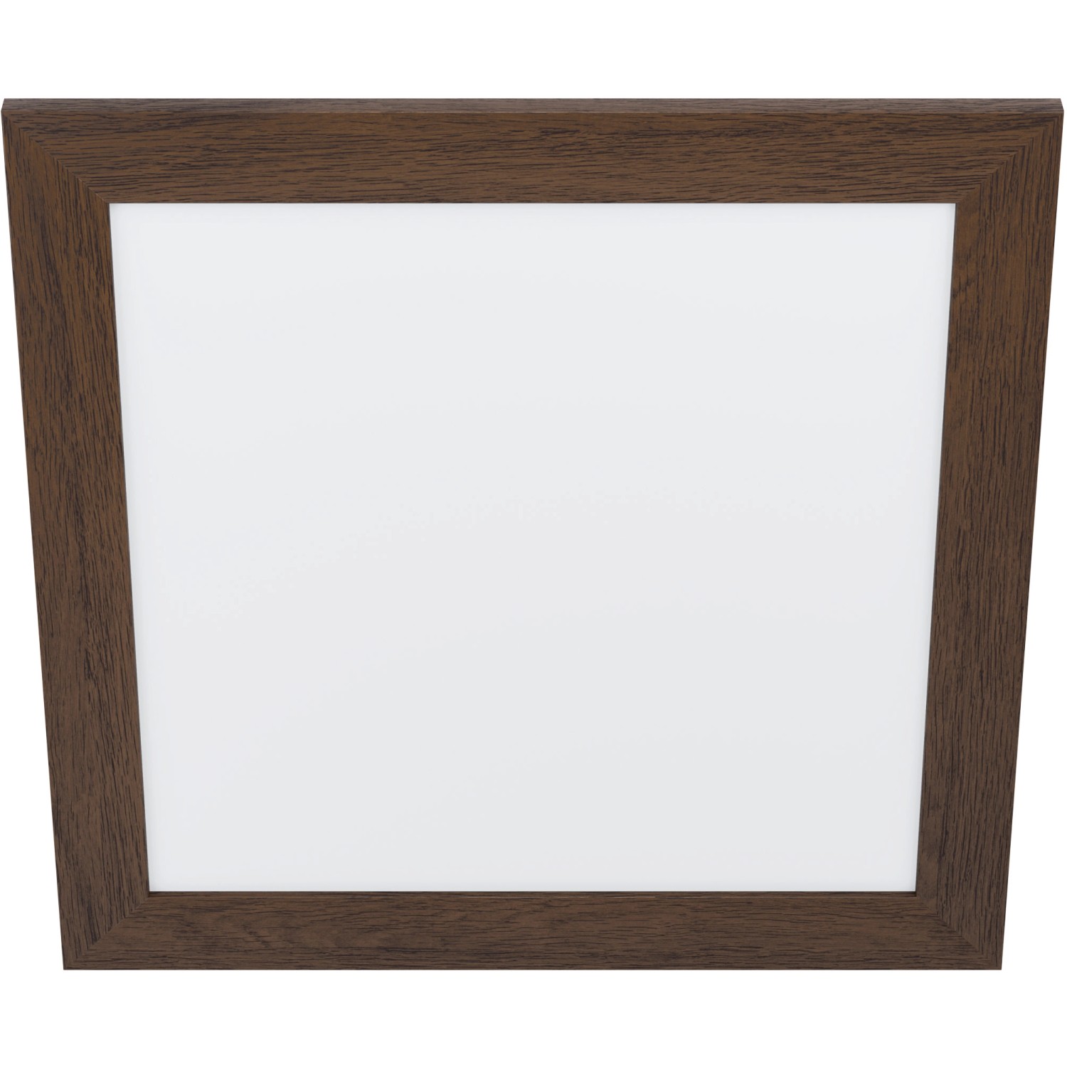 Eglo LED-Deckenleuchte Piglionasso 50 cm x 50 cm Dunkelbraun-Weiß