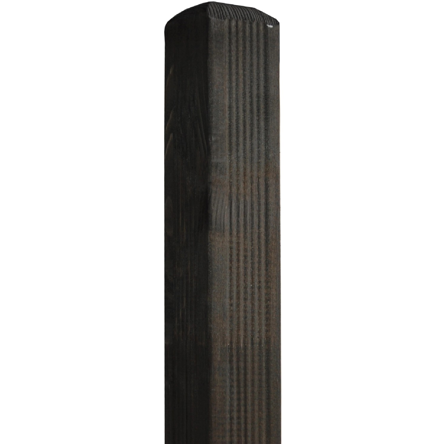 Zaun Zubehör Pfosten Anthrazit lasiert 7 cm x 7 cm x 185 cm