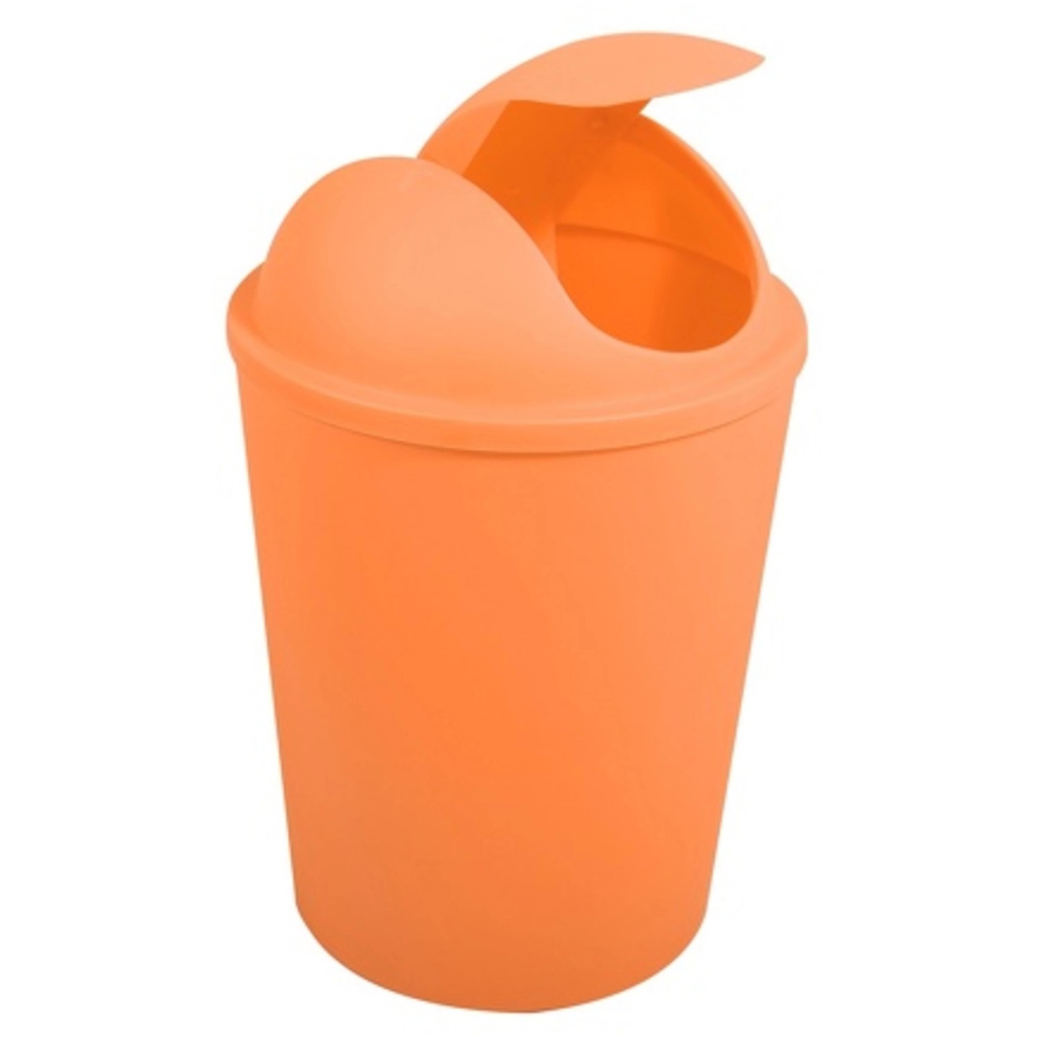 MSV Mülleimer mit Schwingdeckel Ako 5,5 l Orange