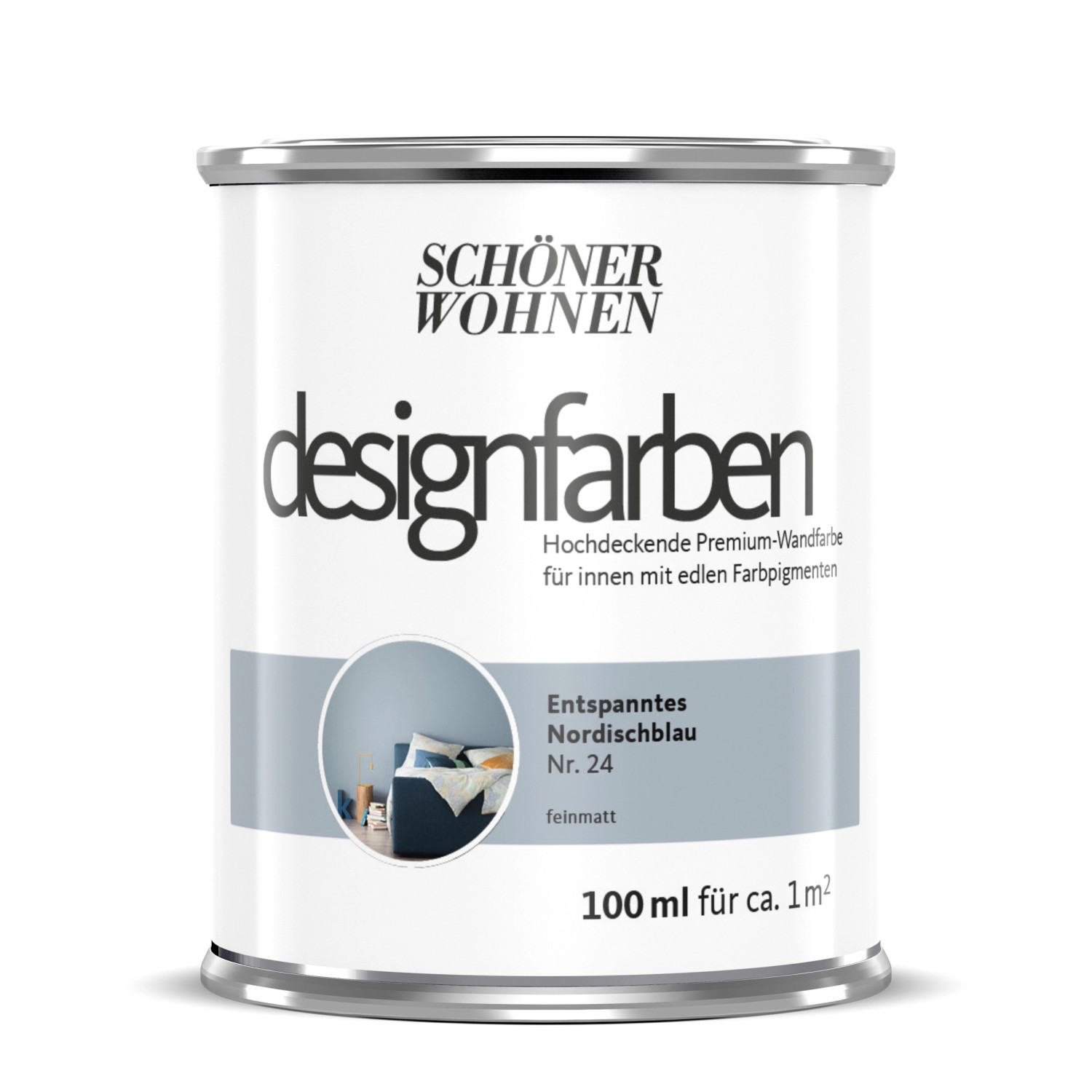 Schöner Wohnen Designfarben Entspanntes Nordischblau 100 ml