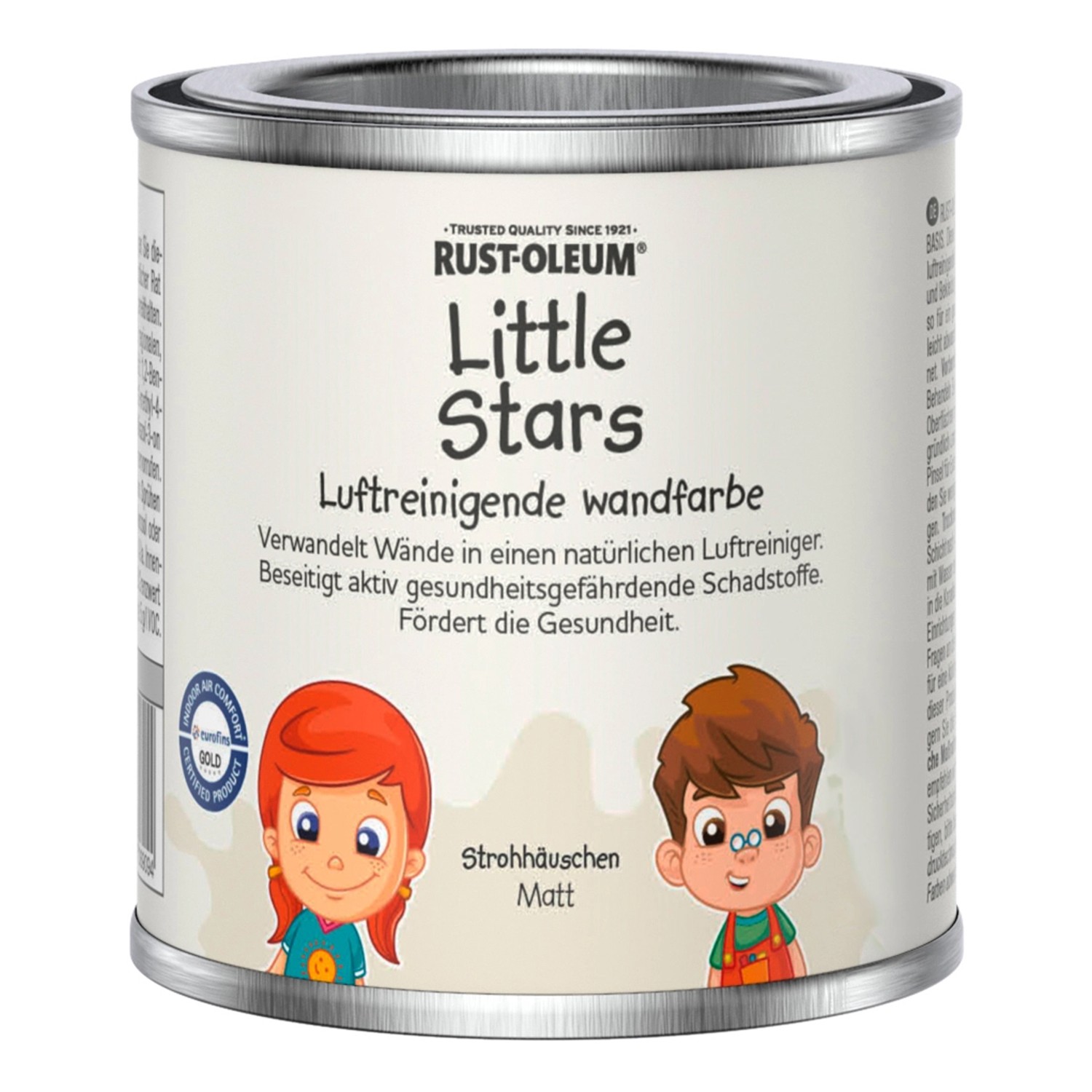 Rust-Oleum Little Stars Luftreinigende Wandfarbe Strohhäuschen 125 ml