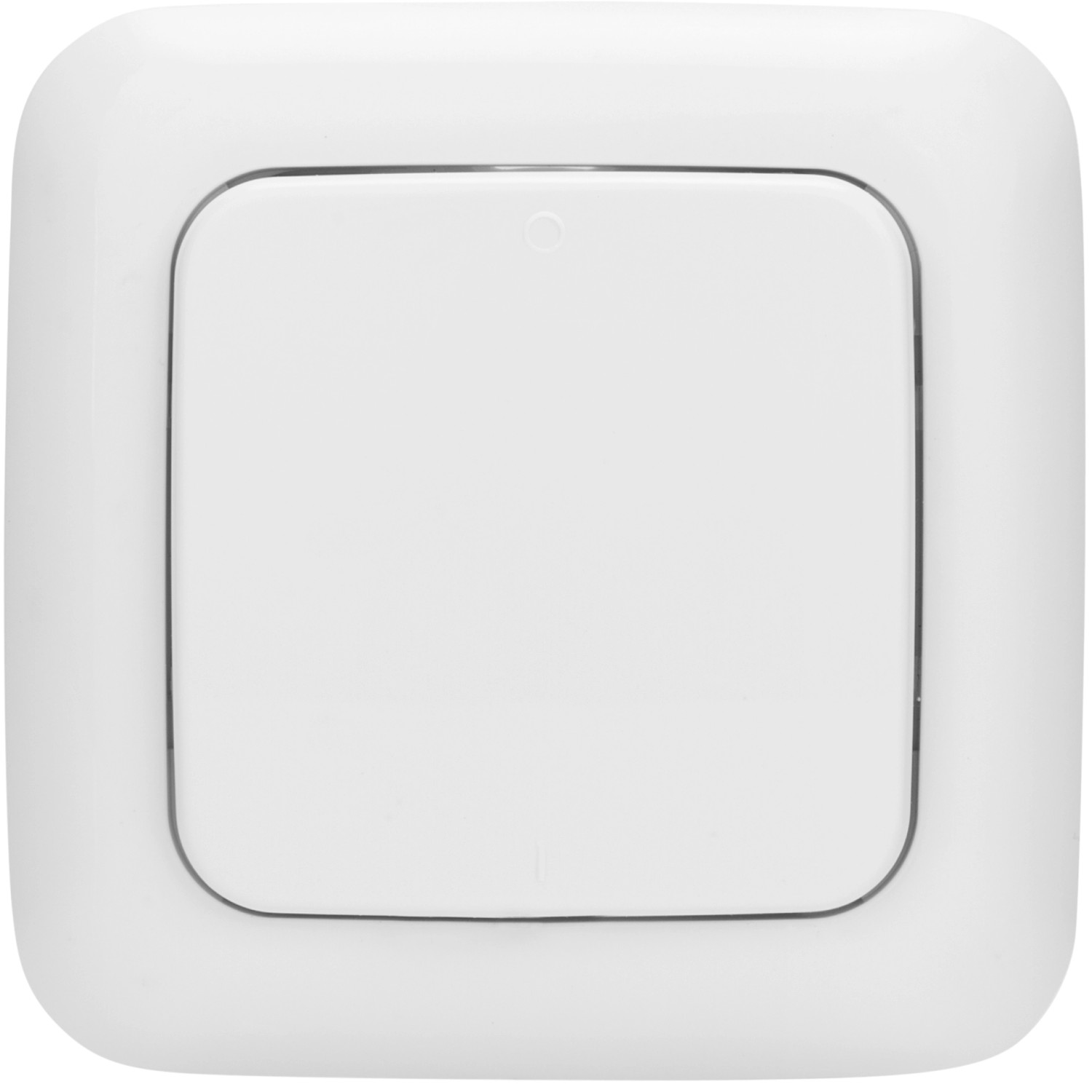 Smartwares Funk-Wandschalter mit Batterie 30 m Weiß