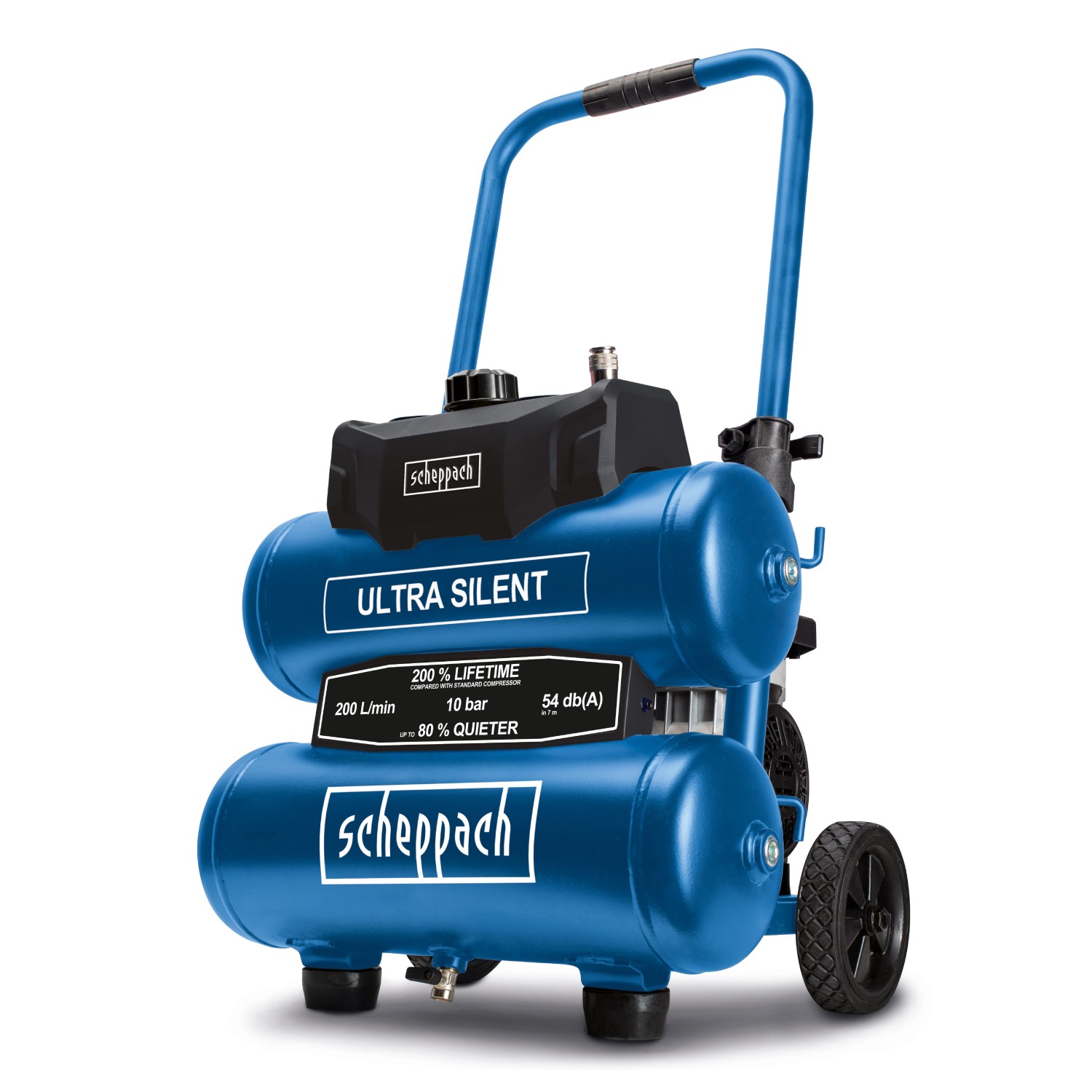 Scheppach Kompressor Ultra Silent HC20Si Twin