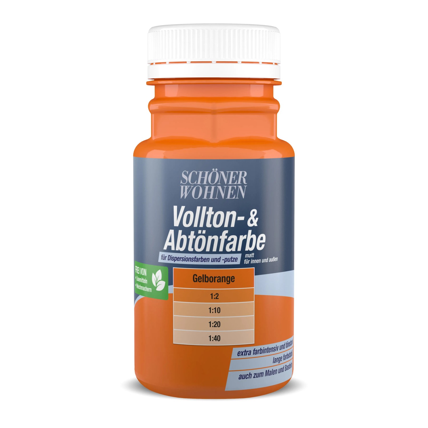 Schöner Wohnen Voll- und Abtönfarbe Gelborange 125 ml