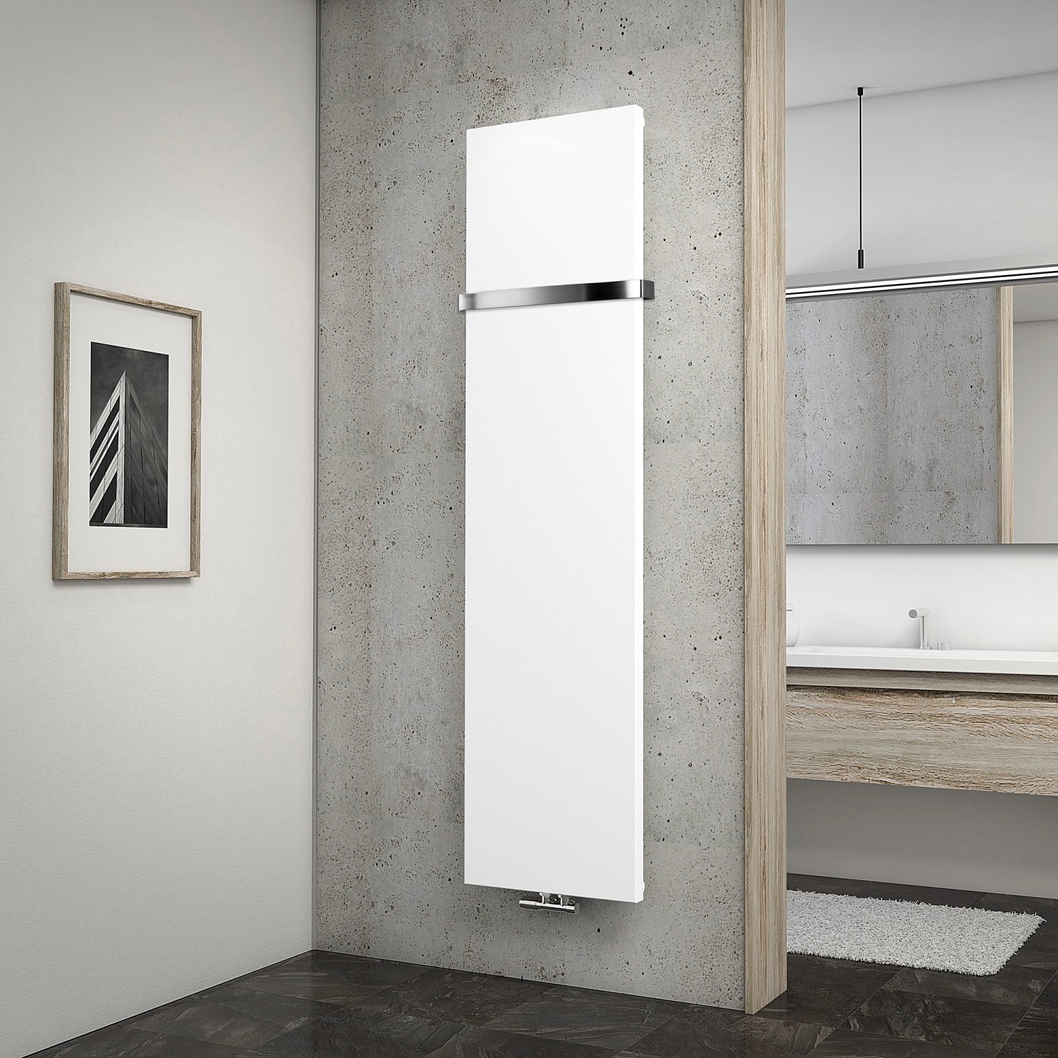 Schulte ExpressPlus Design-Heizkörper New York HxB 180,6x45,6 cm 1.027 W