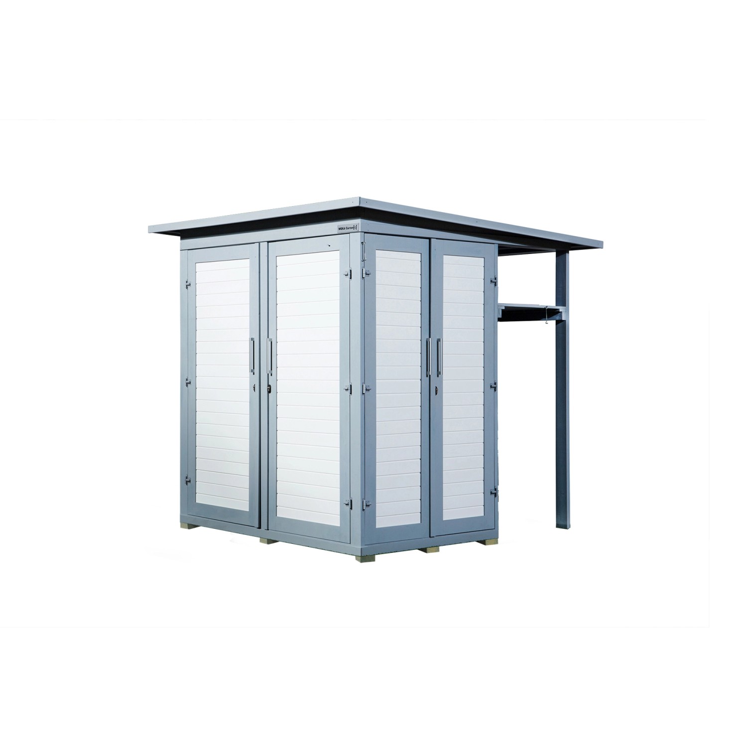 Weka Garten Q Multi Grau 200 cm x 200 cm