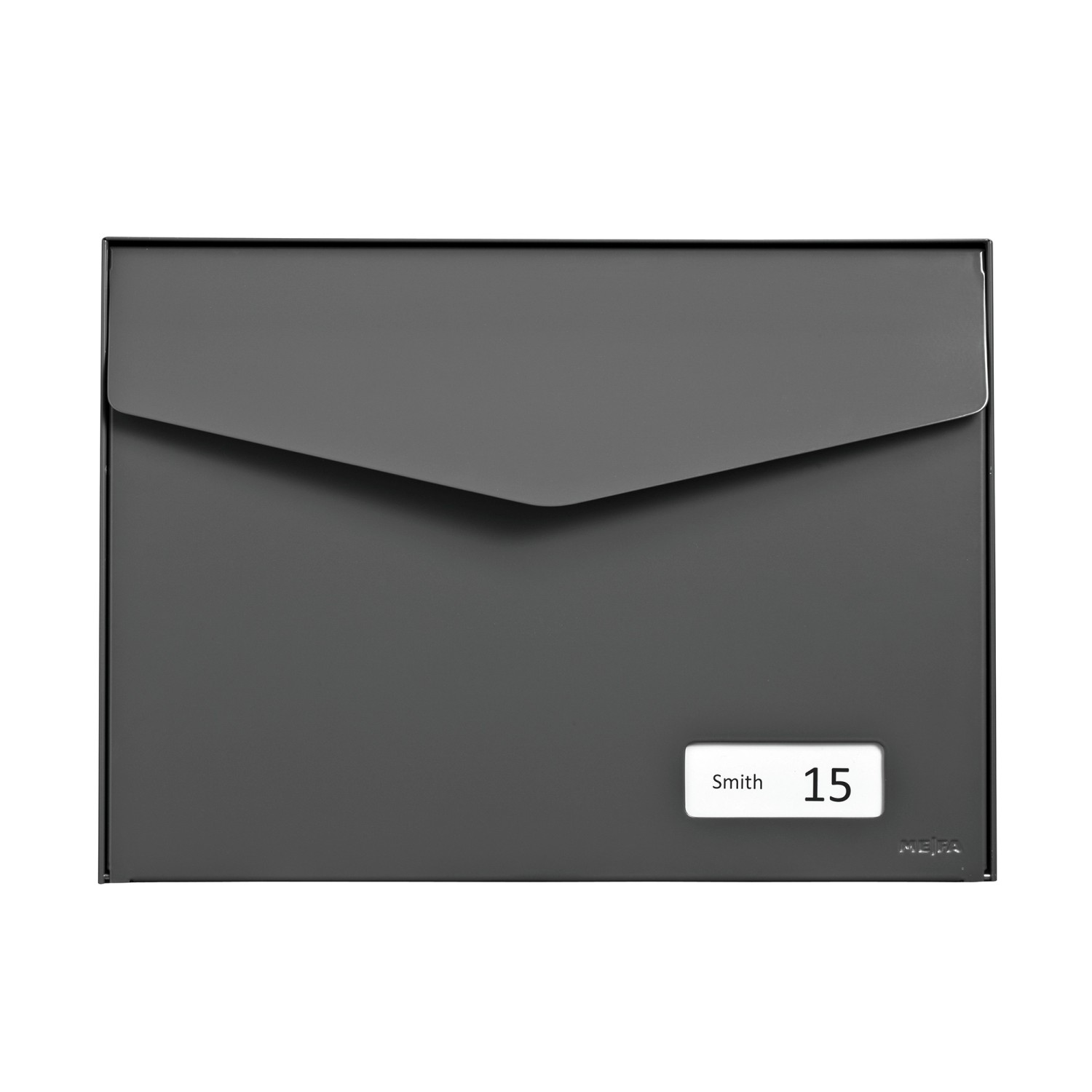 MEFA Briefkasten Letter 113 Grau 31,2 cm x 43 cm x 16,9 cm