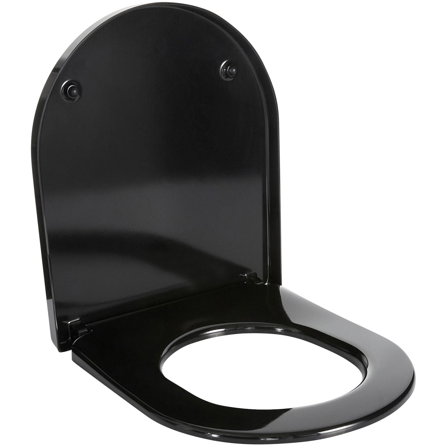 Schöner Wohnen WC-Sitz Antus Wrap Soft Close Schwarz