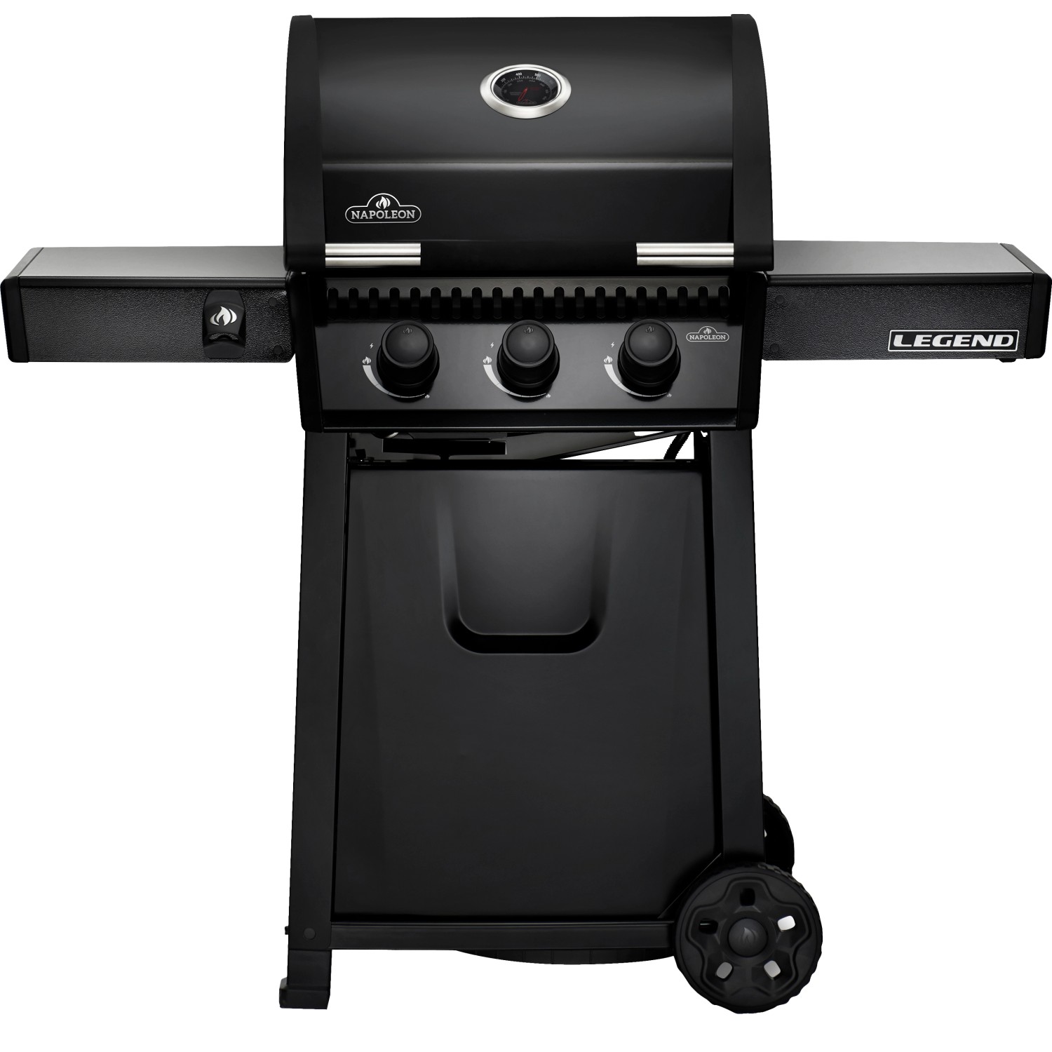 Napoleon Gasgrill Legend-365PK-DE mit 3 Brennern Schwarz