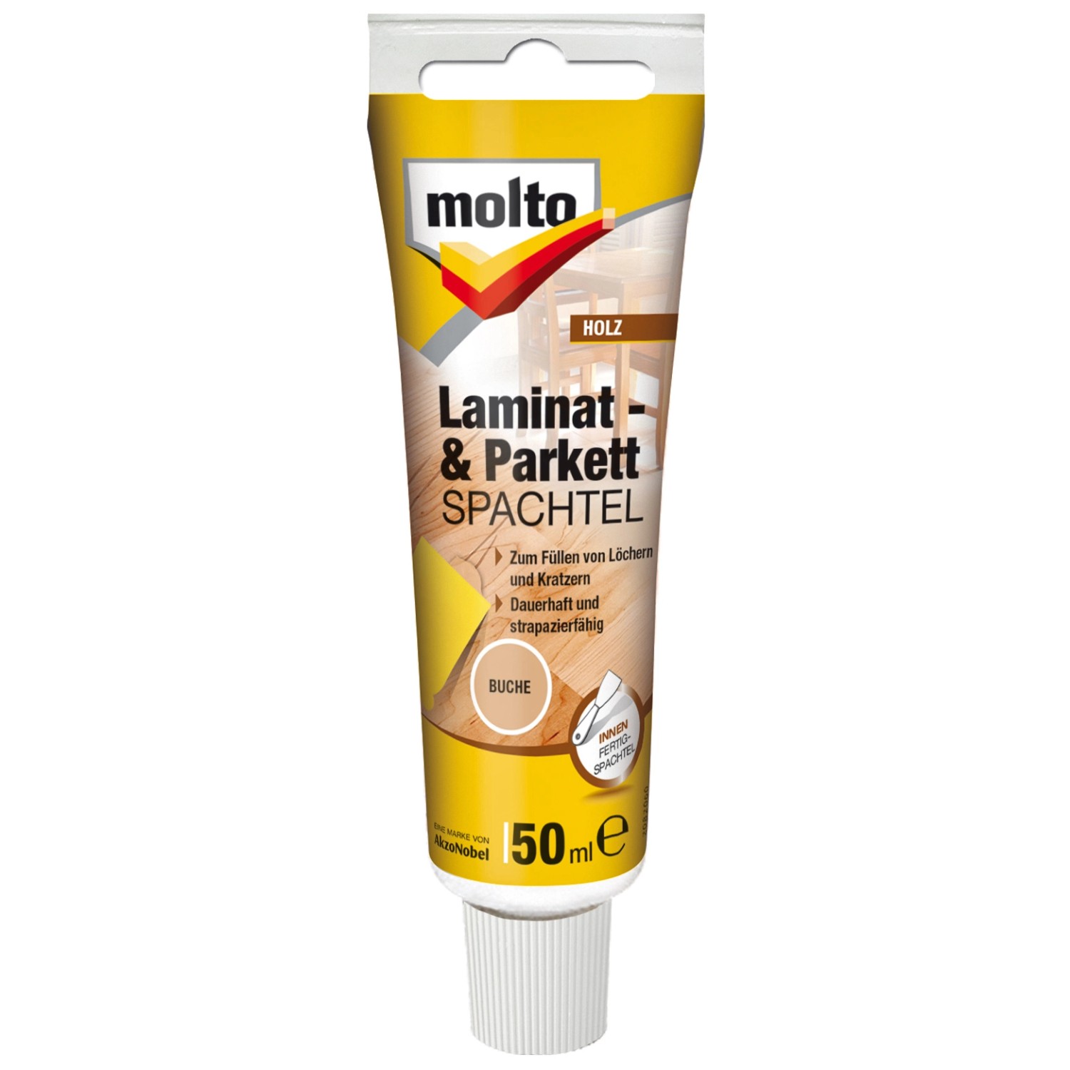 Molto Laminat- & Parkettspachtel Buche 50 ml