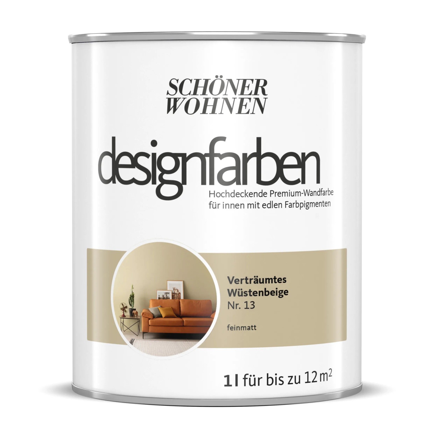Schöner Wohnen Designfarben Verträumtes Wüstenbeige 1 l
