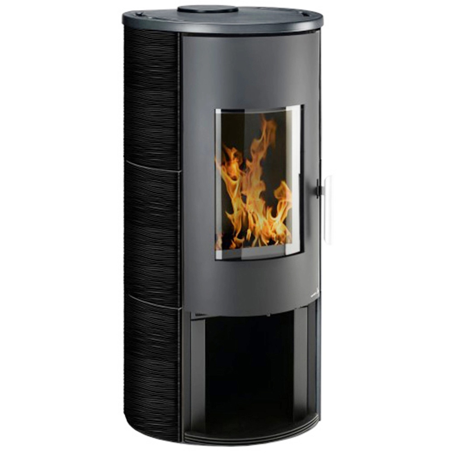 Wamsler Vitus Kaminofen Keramik Schwarz 7 kW