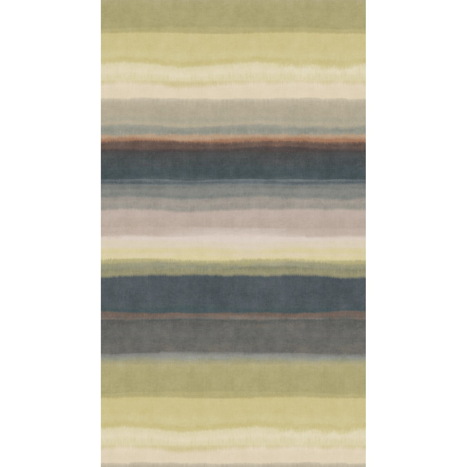 A.S. Creation Fototapete Wellen Streifen Abstrakt 1,59 m x 2,8 m Braun-Grün FSC®