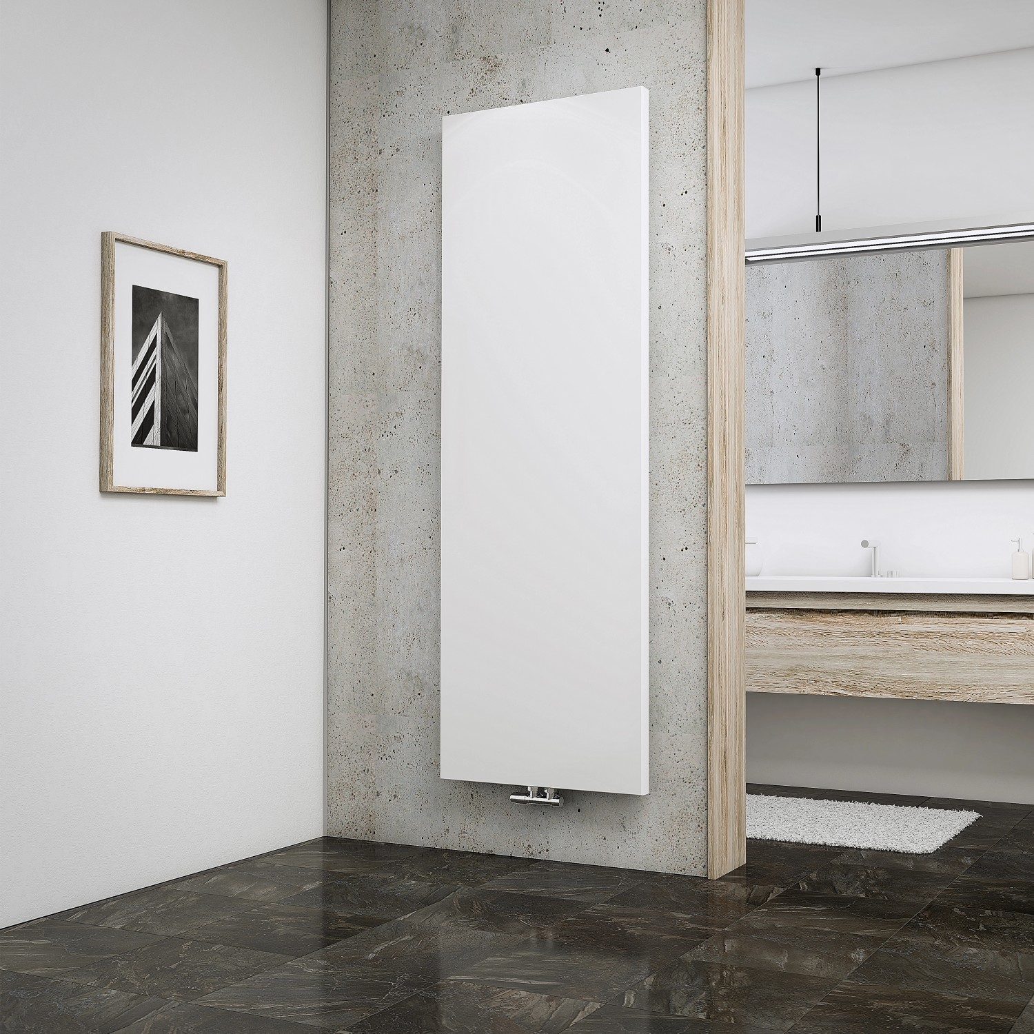 Schulte Design-Heizkörper New York HxB 180,6x45,6 cm 1.027 W