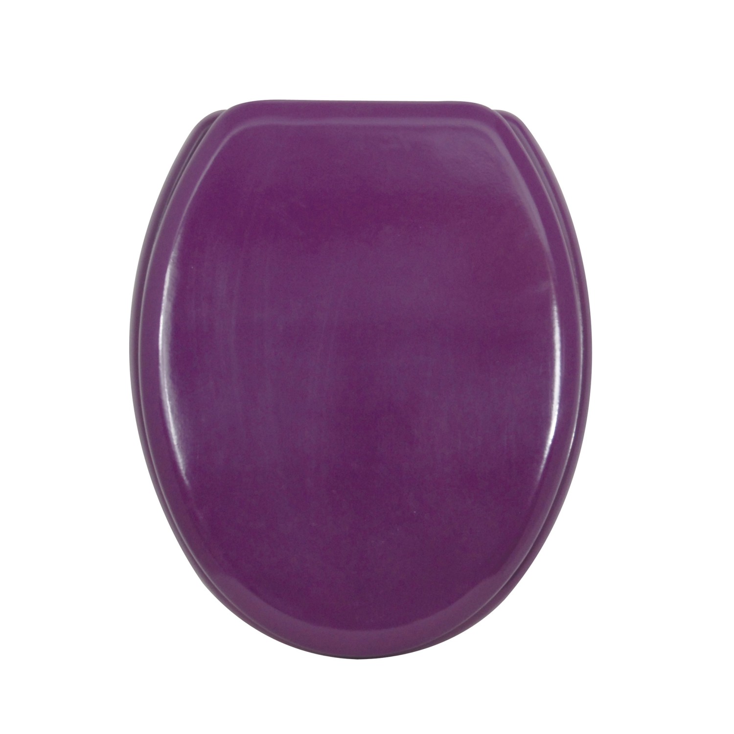 MSV WC-Sitz Cleo MDF 45 cm x 37 cm x 5,6 cm Violett