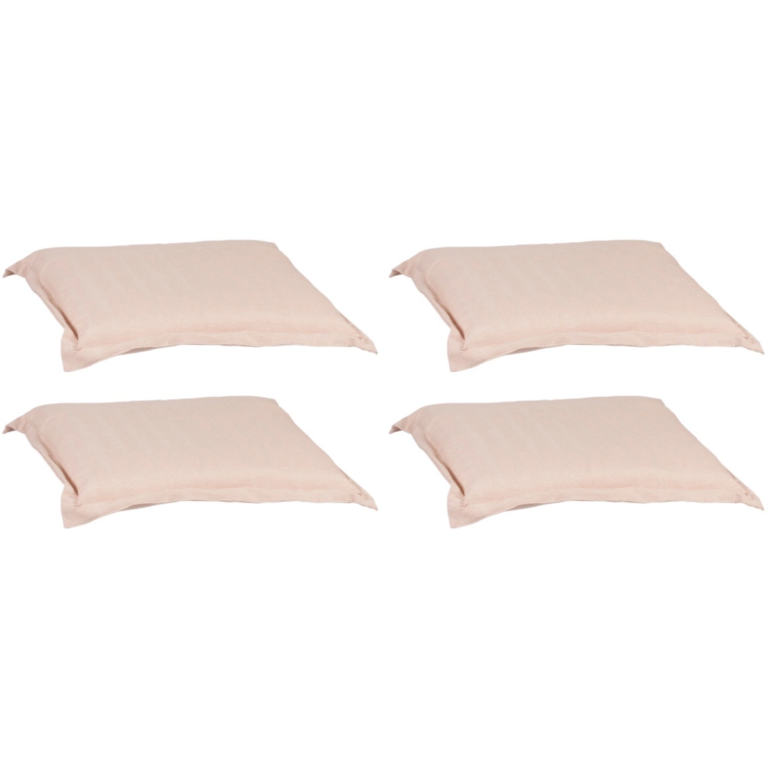 Beo Bankauflage für 1-er Sitz 4er-Set Beige