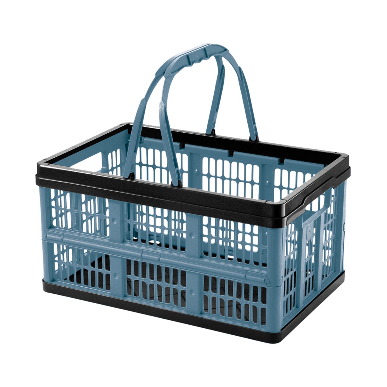 Tontarelli Einkaufskorb Voila 16 l Schieferblau