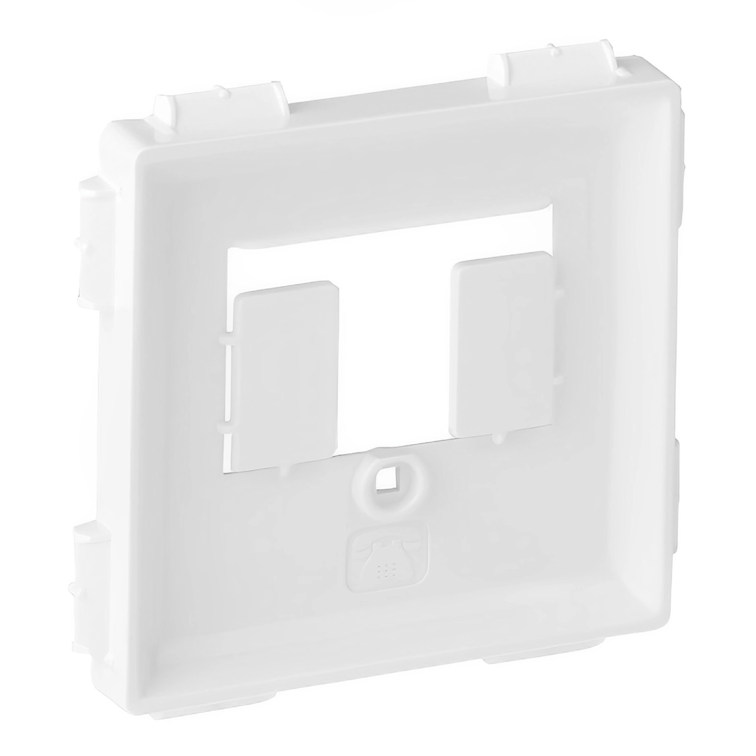 Legrand Abdeckung für Telefon Valena Weiß