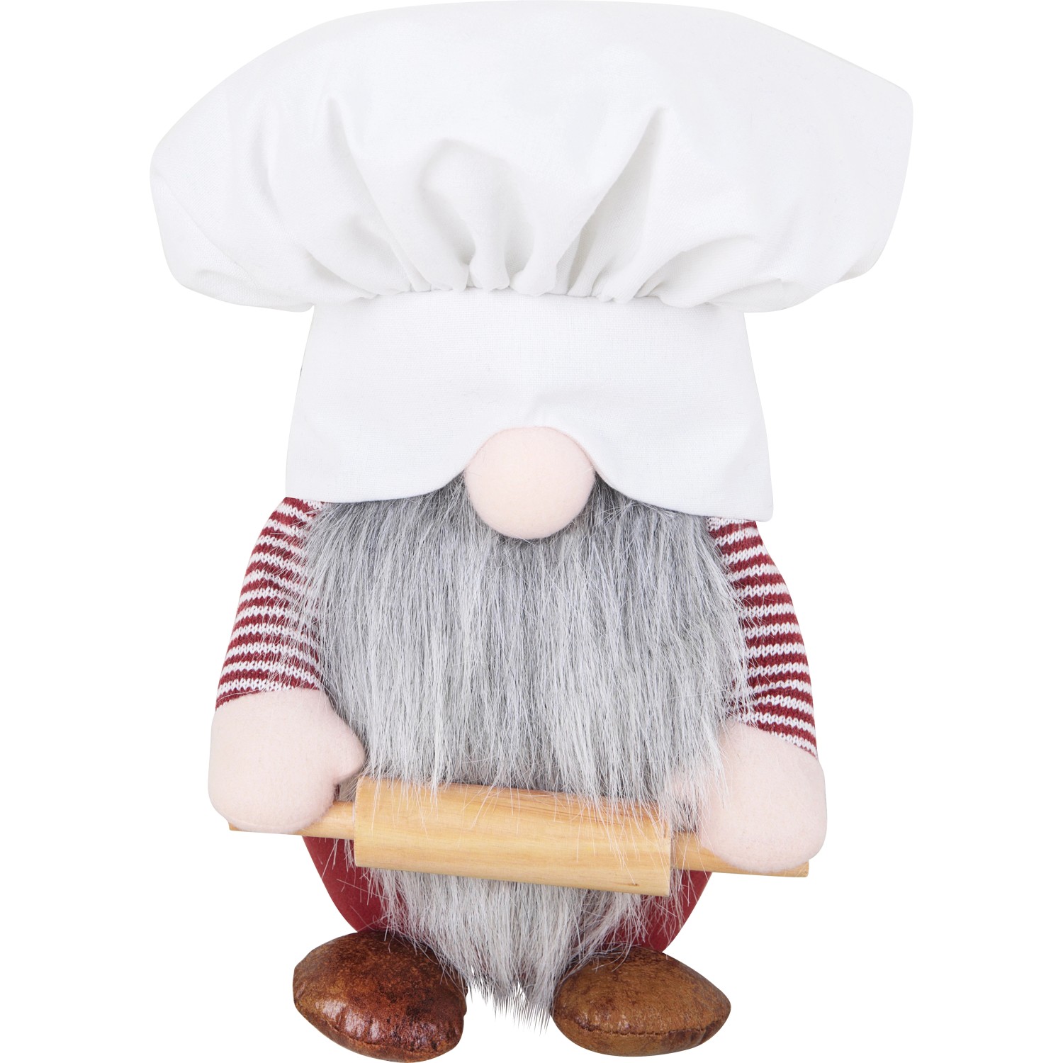 Deko-Weihnachtsmann 20 cm x 10 cm x 49 cm Mehrfarbig