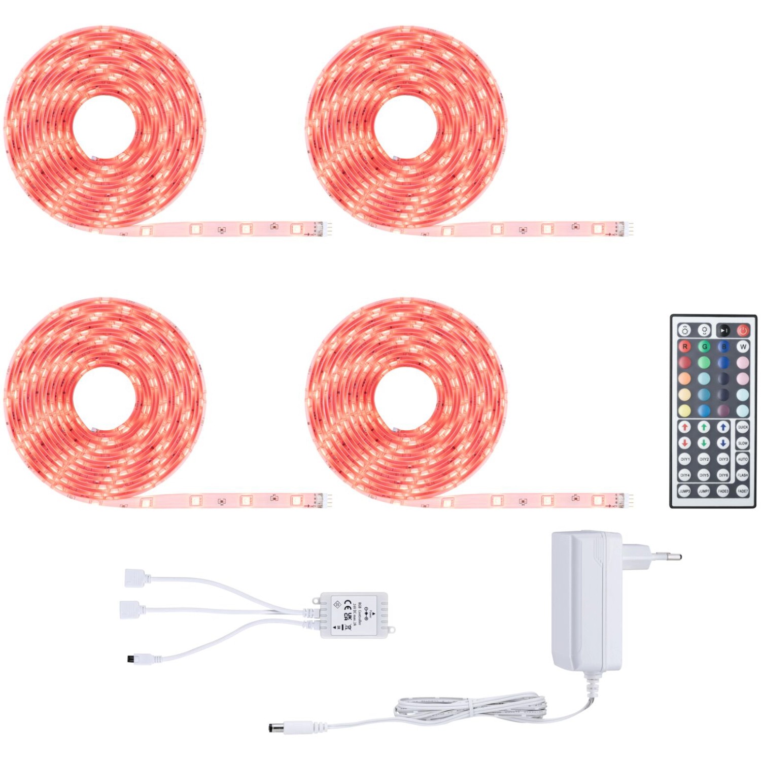 Paulmann LED-Strip RGBW SimpLED Komplettset 20 m 45W 75lm 48V