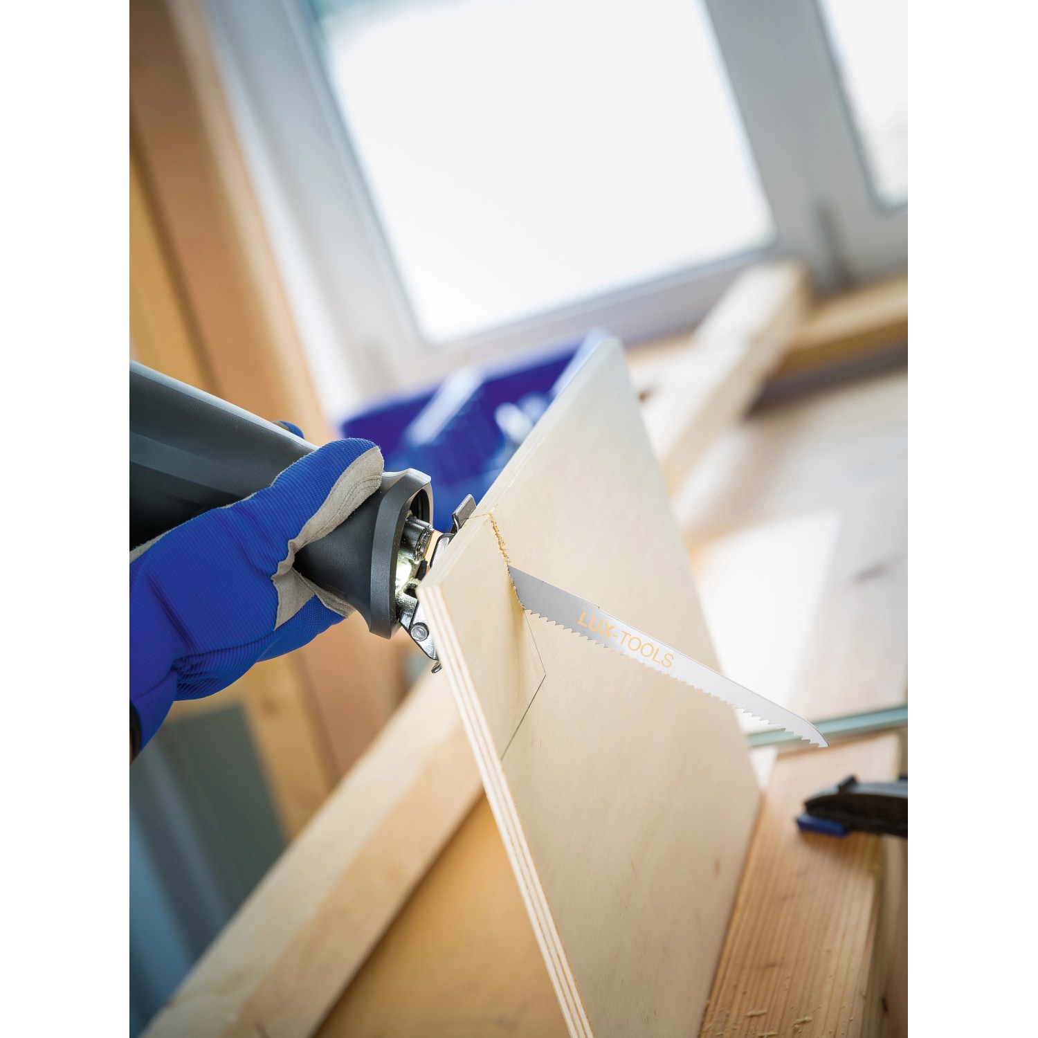 LUX-TOOLS Säbelsägeblatt Comfort Holz/Kunststoff 150 mm 2 Stück