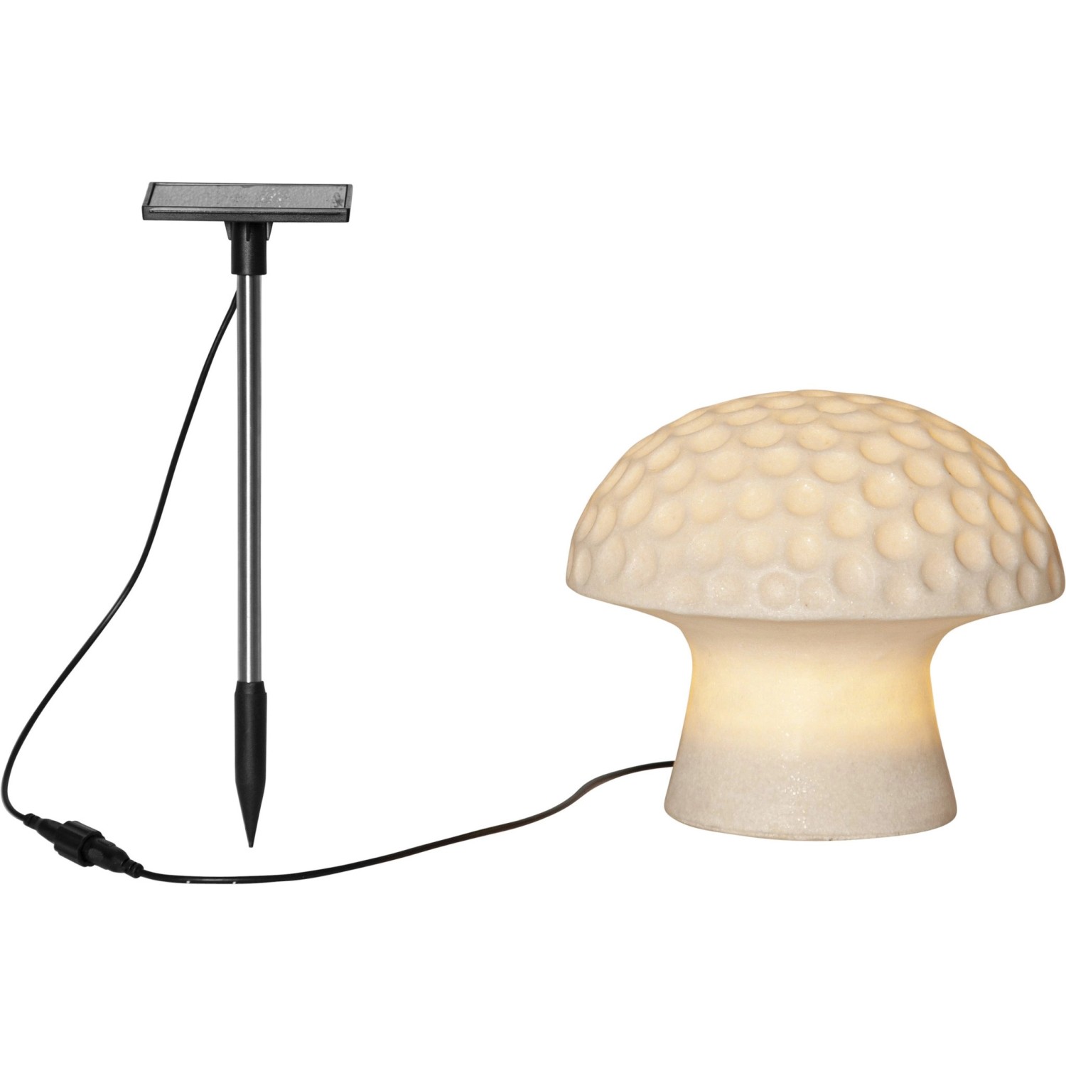 Star Trading Solar-Leuchte Dekoration Sandy Ø 26 cm x 21,5 cm