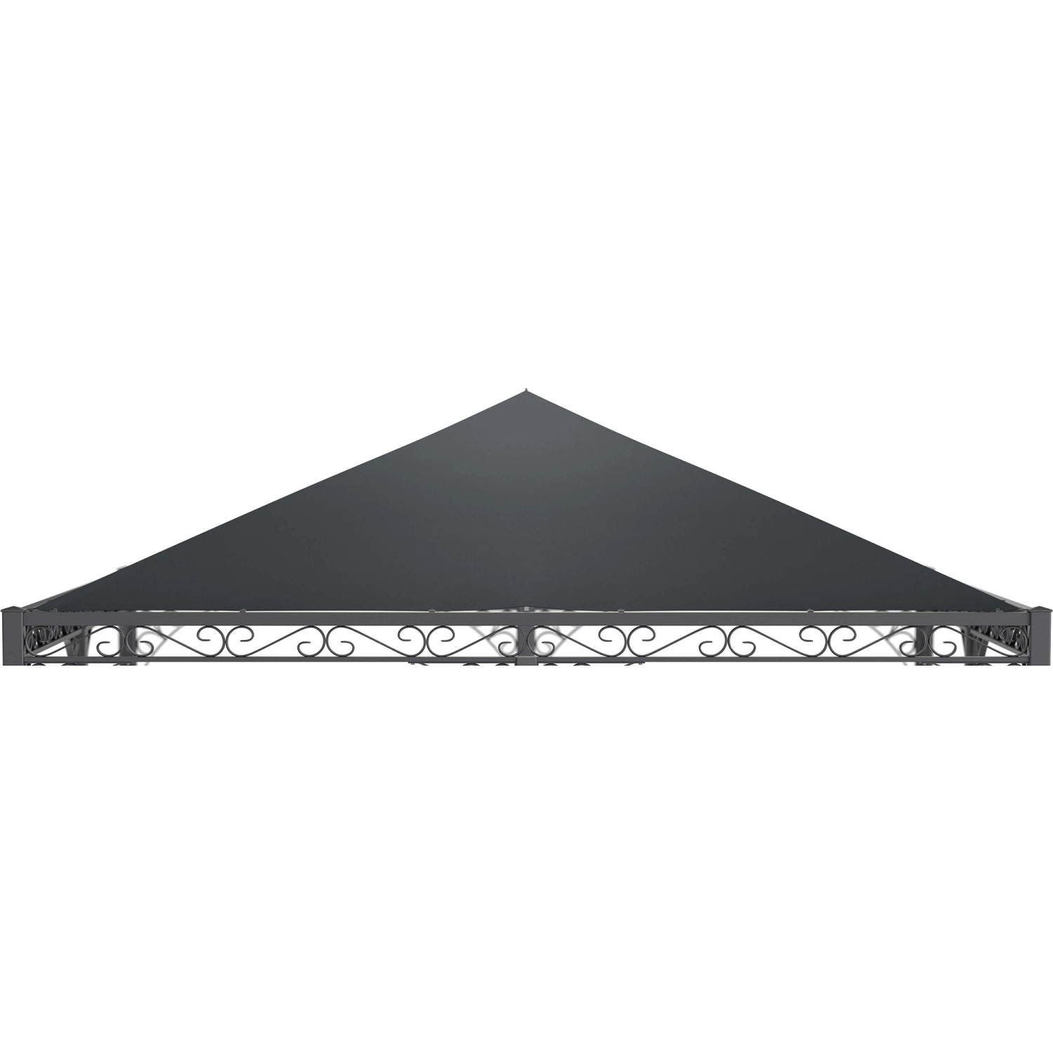 Eleo Sonnensegel 400 cm x 400 cm für Pavillon Palermo/Torino Anthrazit