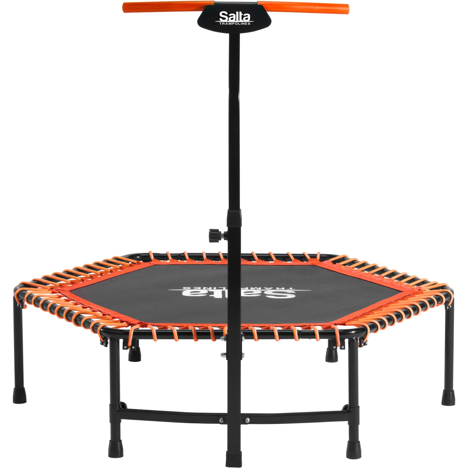 Salta Fitness Trampolin inkl. Griffstange Ø 128 cm Orange