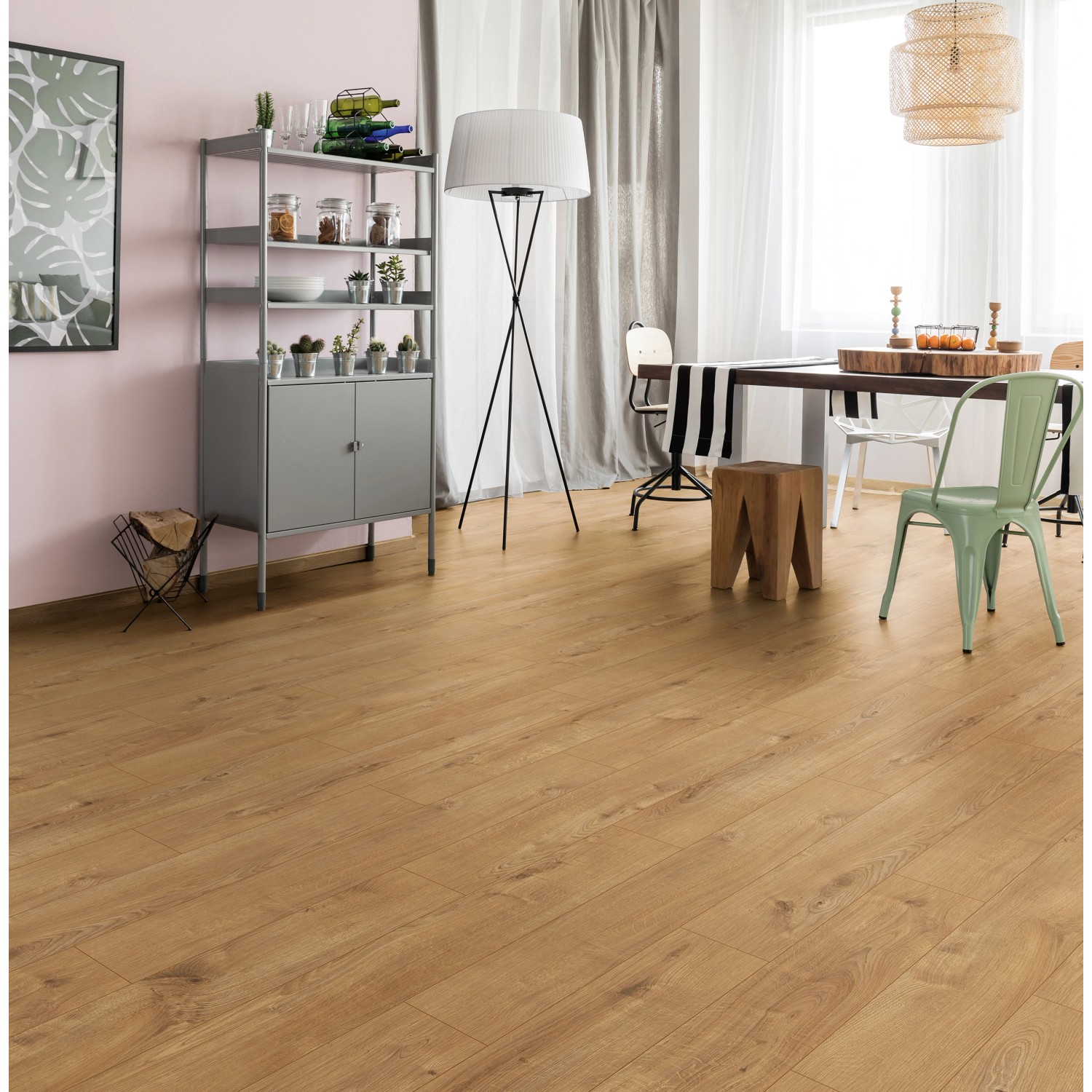 Kronoflooring Binyl Pro Laminat 8 mm Wasserfest Major Oak