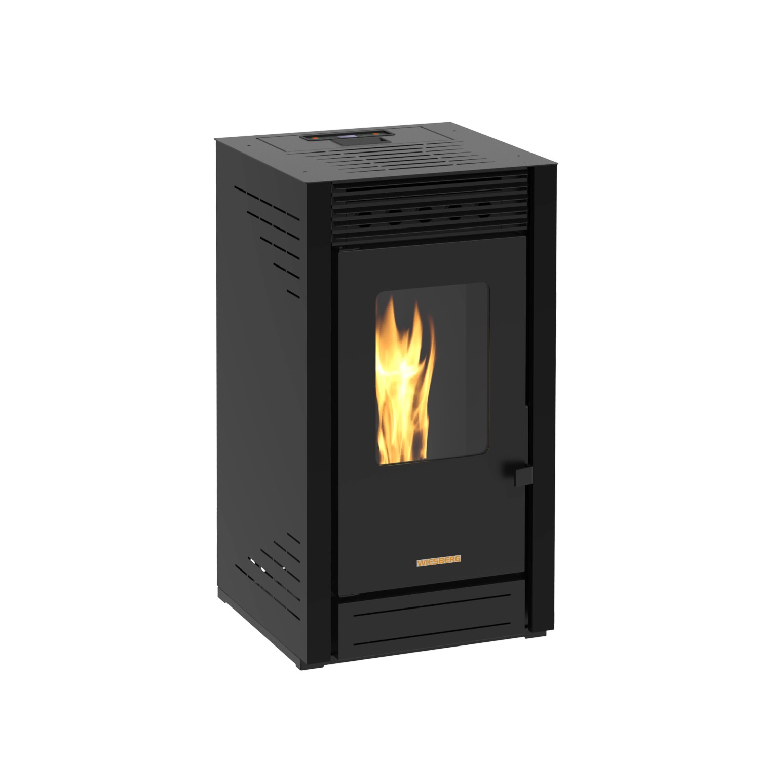 Blaze Pelletofen Maui Stahl Schwarz 8 kW