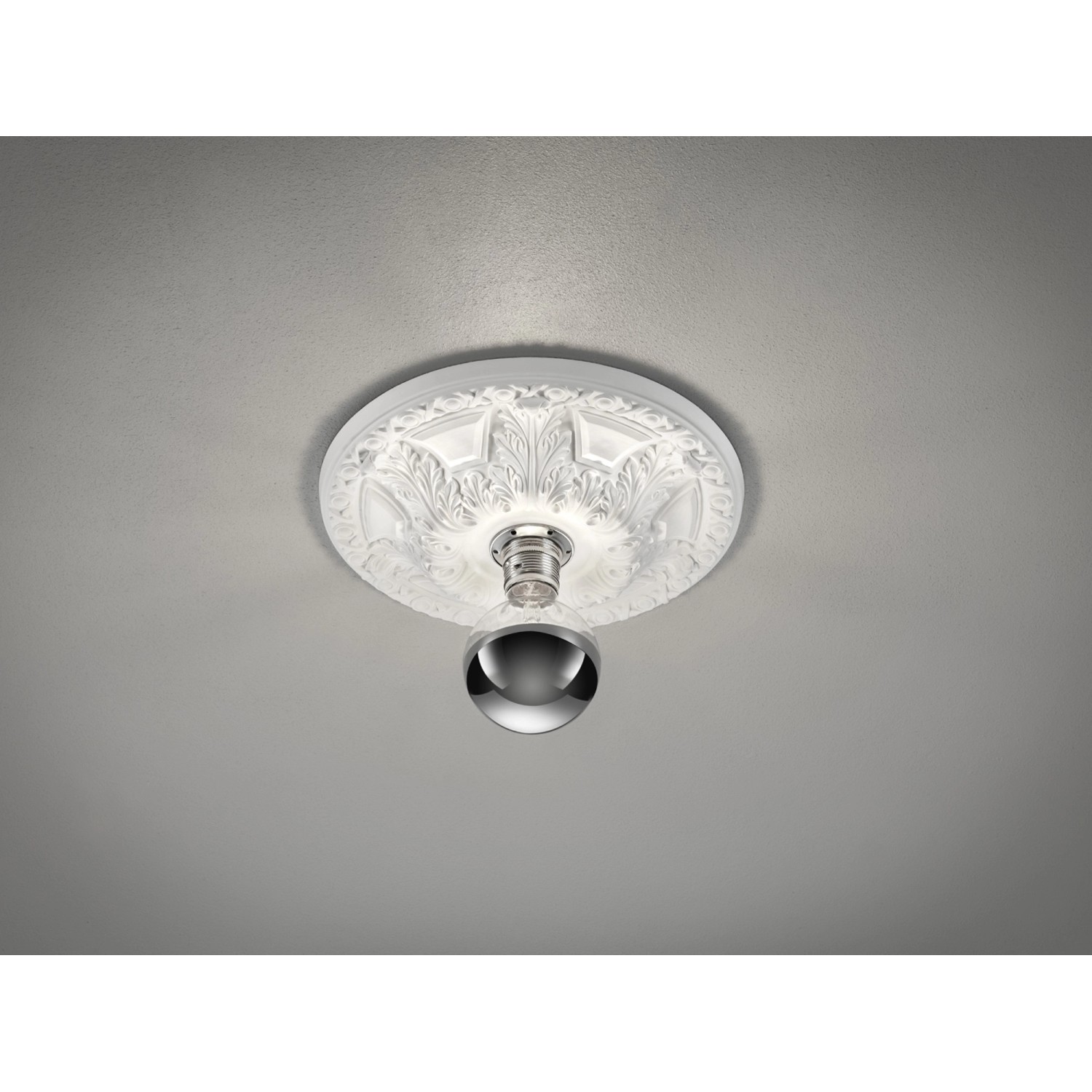 Trio Wand- und Deckenleuchte Lilly Weiß