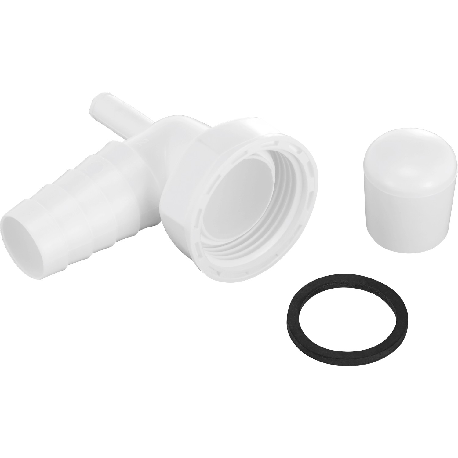 LUX Kondensatoranschluss 33,1 mm (G 1) Weiß