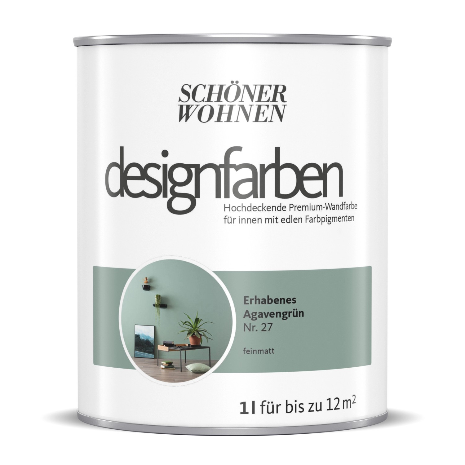 Schöner Wohnen Designfarben Erhabenes Agavengrün 1 l