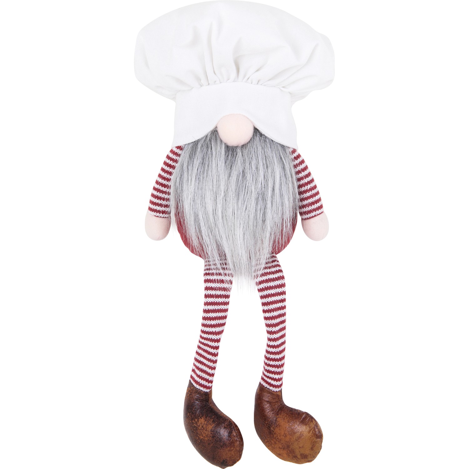 Deko-Weihnachtsmann 21 cm x 12 cm x 57 cm Mehrfarbig