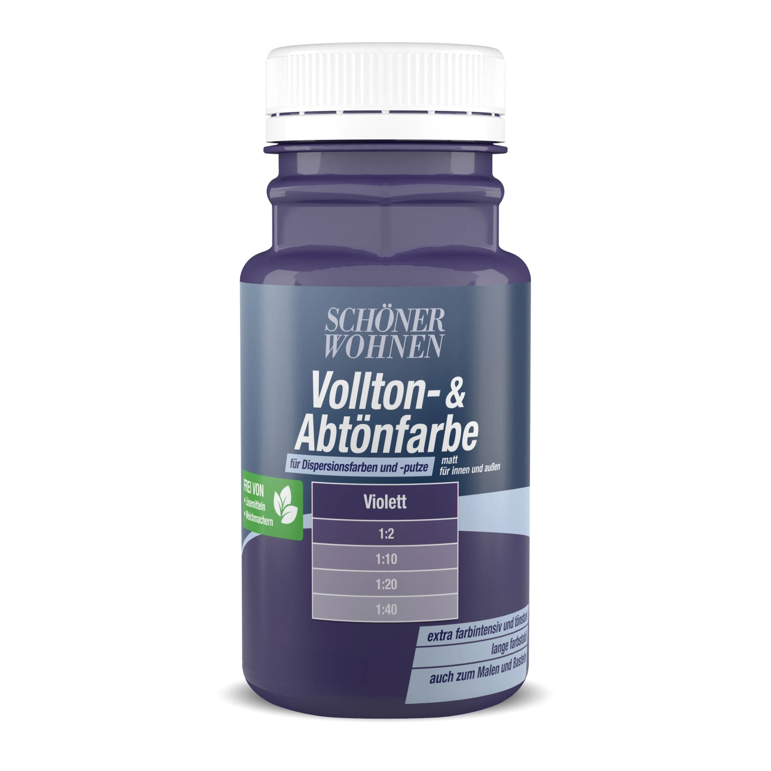 Schöner Wohnen Voll- und Abtönfarbe Violett 125 ml