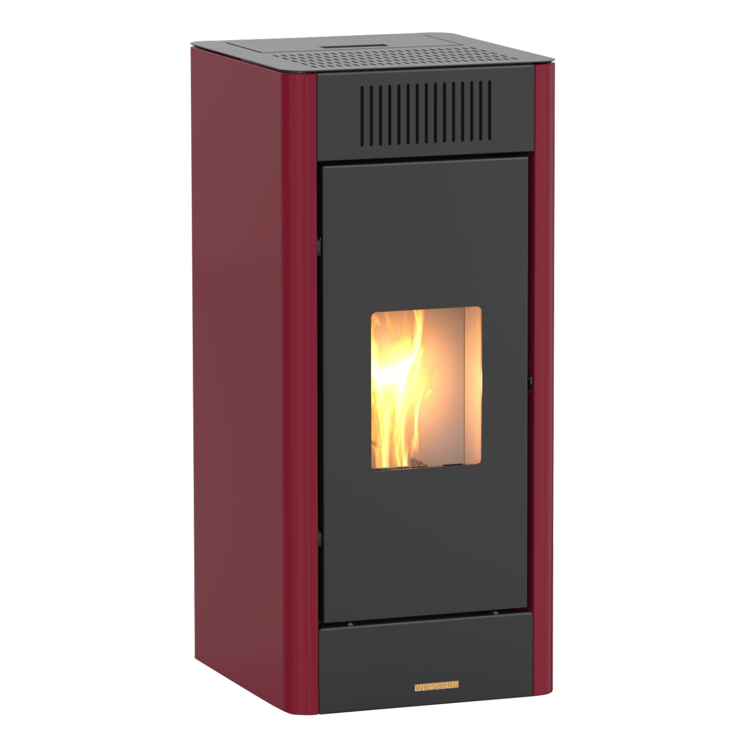 Blaze Pelletofen Ilia Metall Rot 8 kW