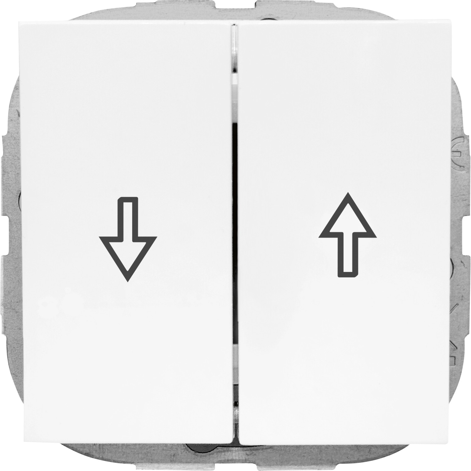 Jalousieschalter Annica Unterputz Weiß