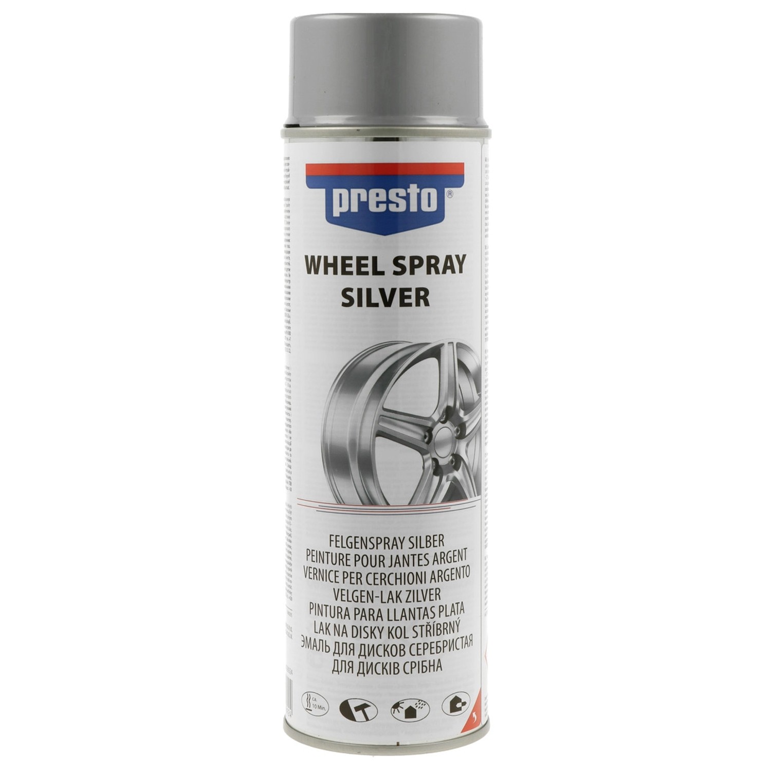 Presto Lackspray Felgensilber 500 ml