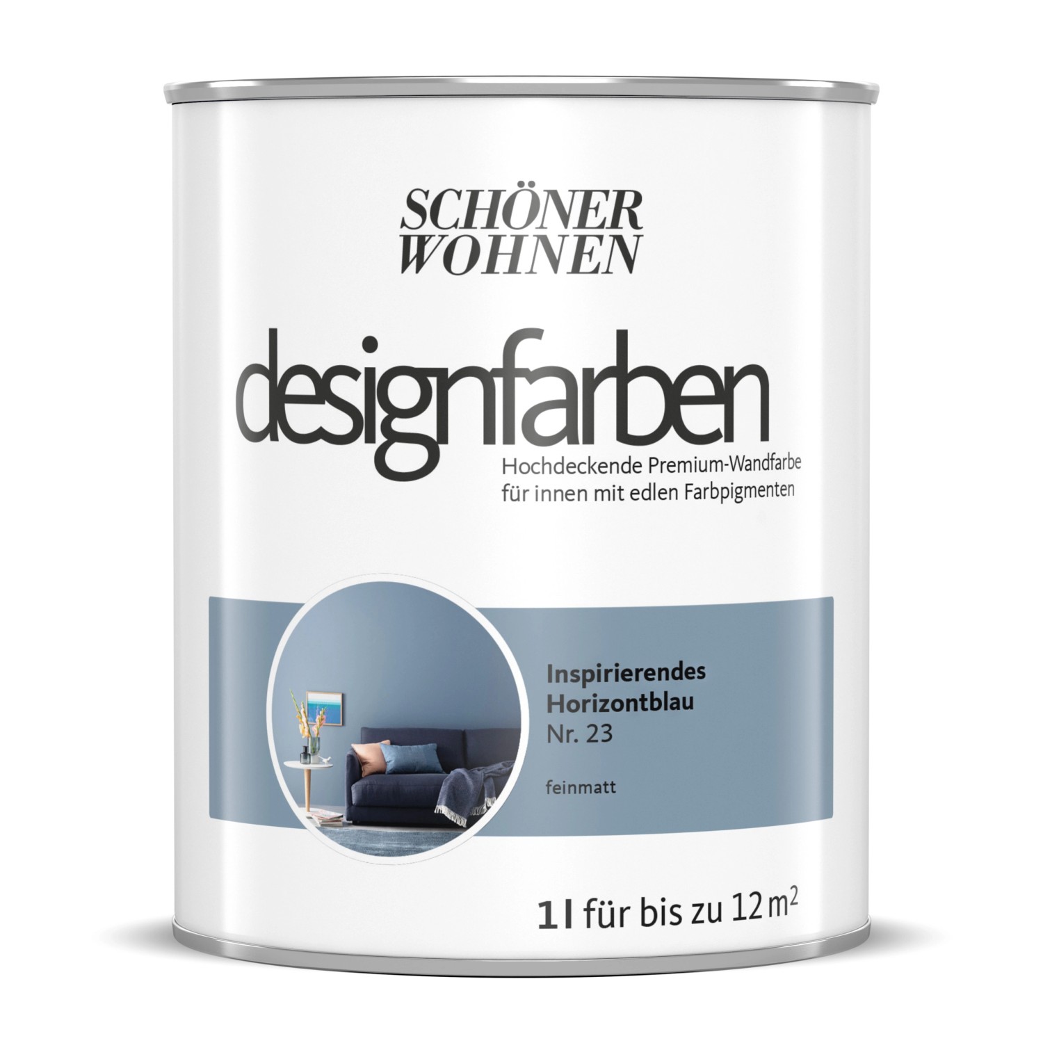 Schöner Wohnen Designfarben Inspiriertes Horizontblau 1 l