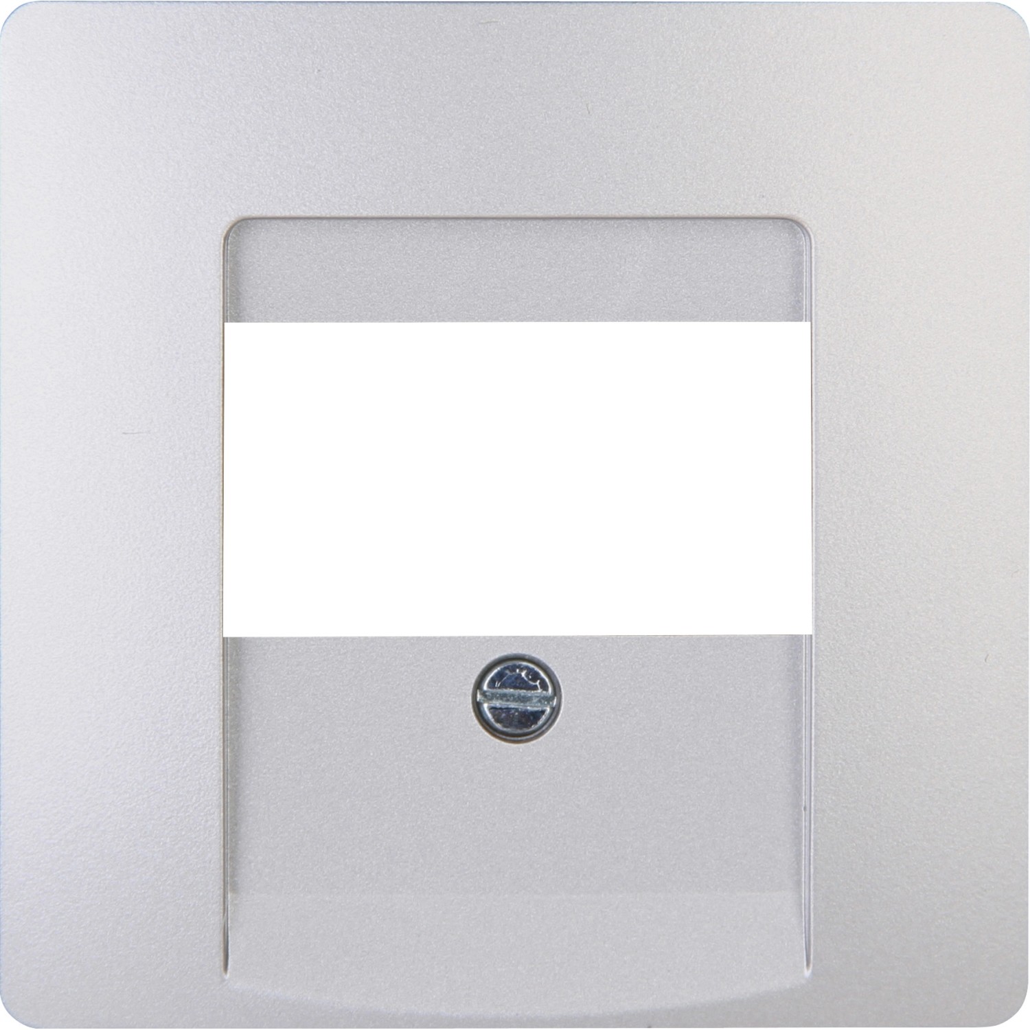 Kopp TDO-Abdeckung für Paris TDO-Telefon-Anschlussdose Silber