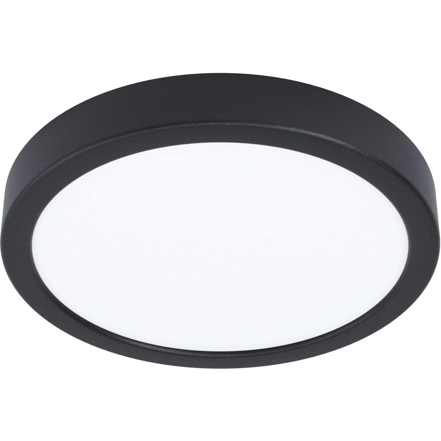 Eglo LED-Aufbauleuchte Fueva 5 Schwarz-Weiß Ø 21 cm, 16,5 W