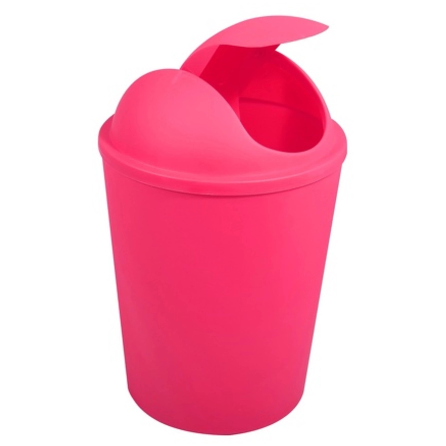 MSV Mülleimer mit Schwingdeckel Ako 5,5 l Fuchsia