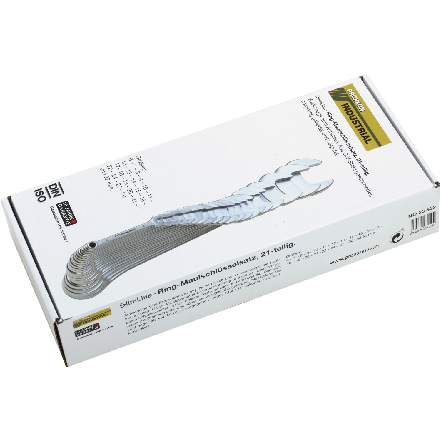 Proxxon Ring-Maulschlüsselsatz 6 mm - 32 mm 21-tlg.