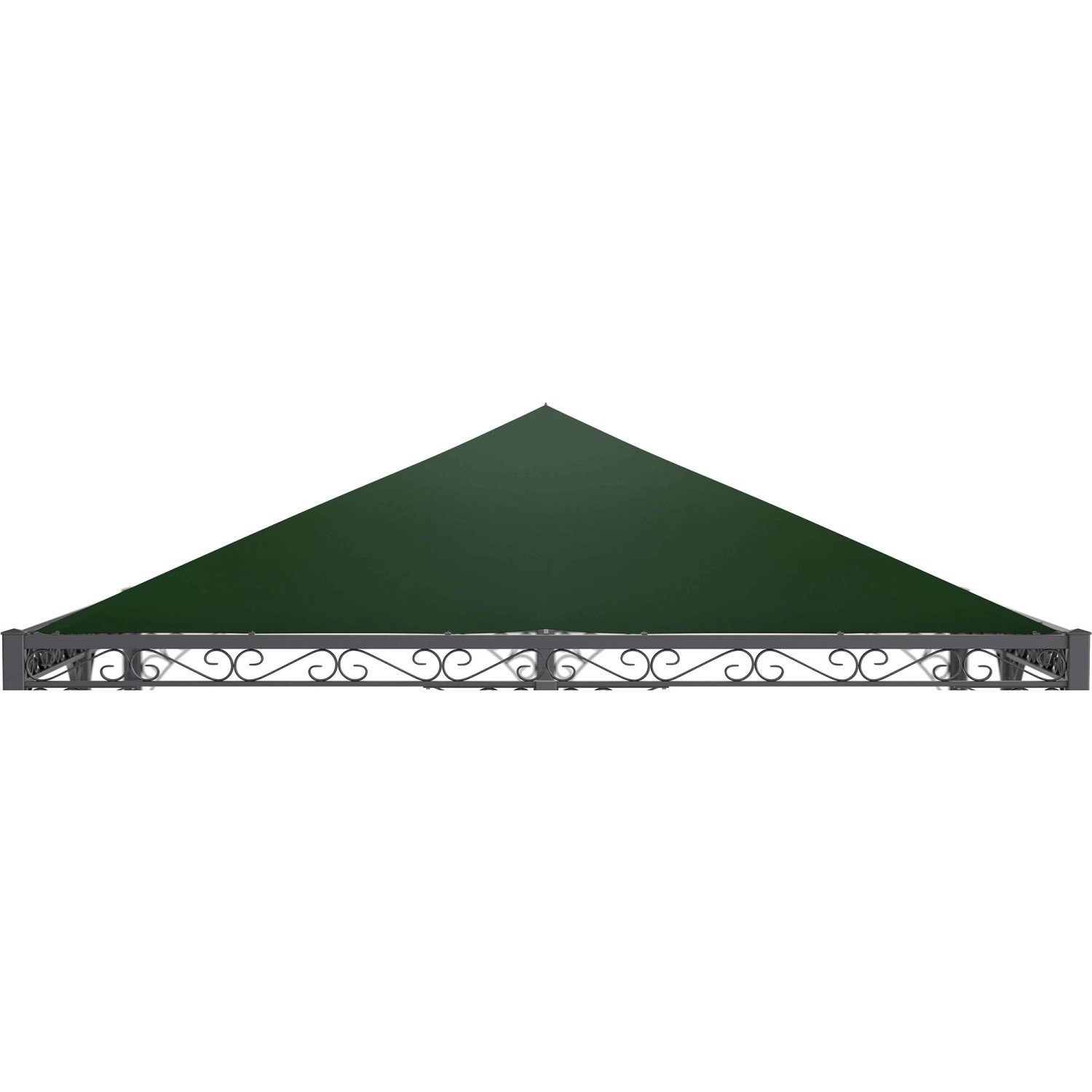 Eleo Sonnensegel 400 cm x 400 cm für Pavillon Palermo/Tornio Dunkelgrün